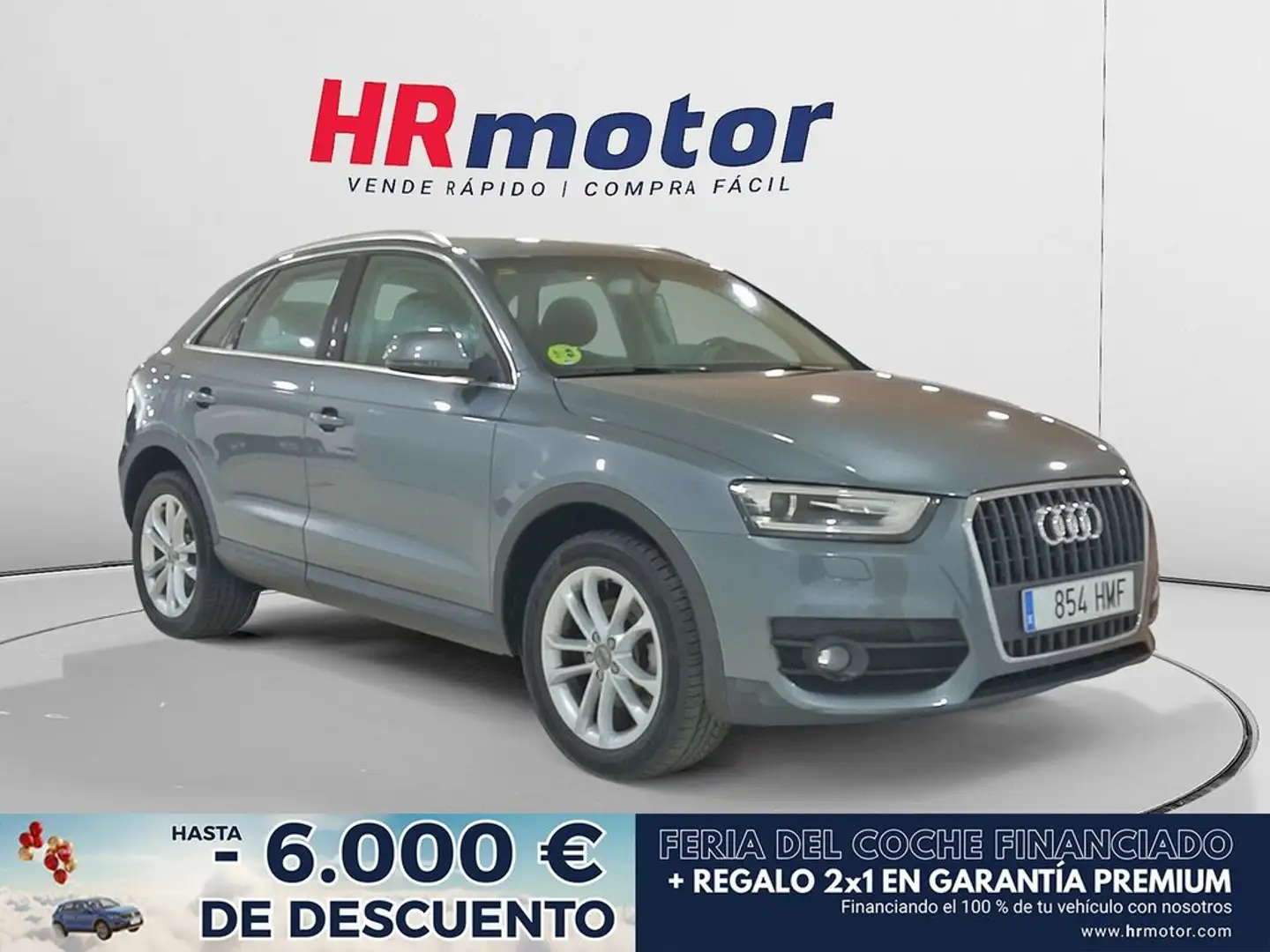 Audi Q3 2.0 TDI Ambition Quattro Gris - 1