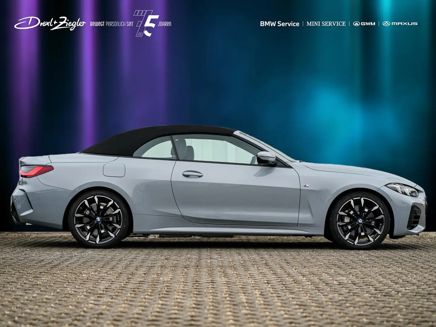 BMW 430 d Cabrio M Sport 19" ACC AHK KoZg Nackenwärm Grigio - 2