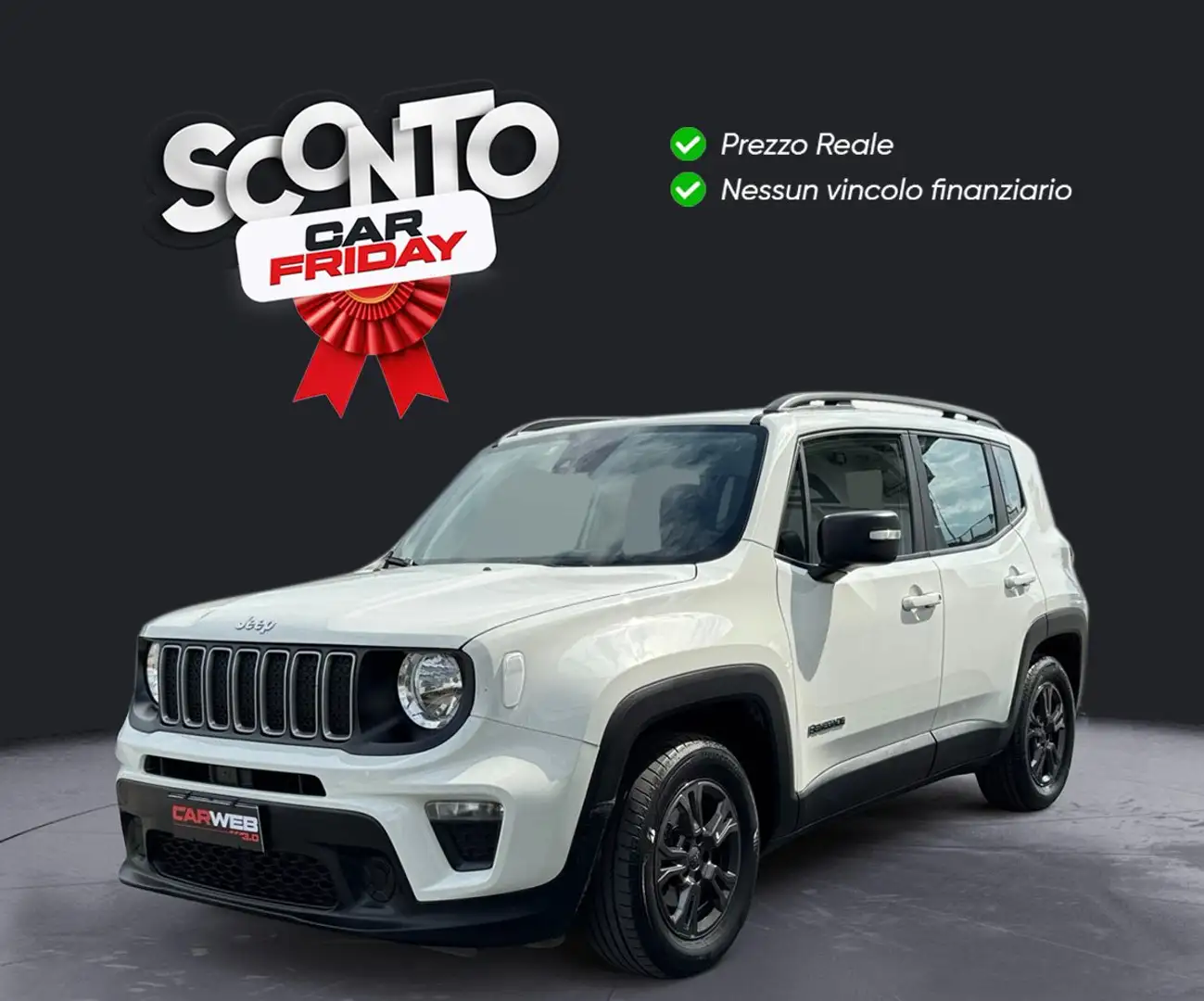 Jeep Renegade 1.0 T3 Limited 2WD Weiß - 1