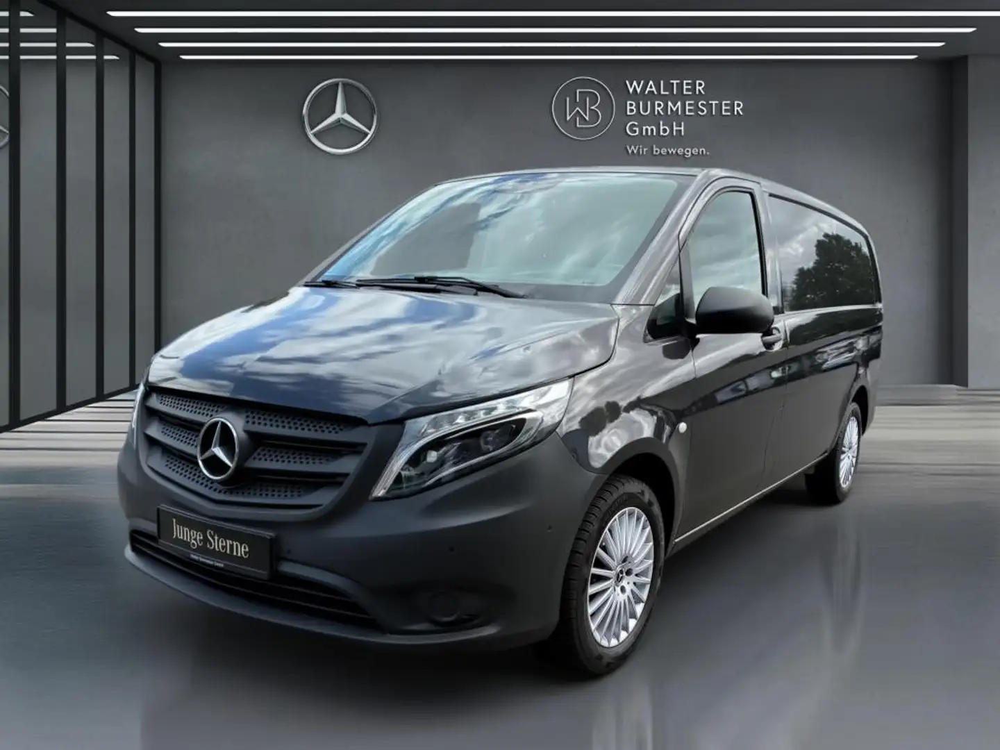 Mercedes-Benz Vito 116 CDI Kasten Lang +StHz+KAMERA+AHK+AUT Gris - 1