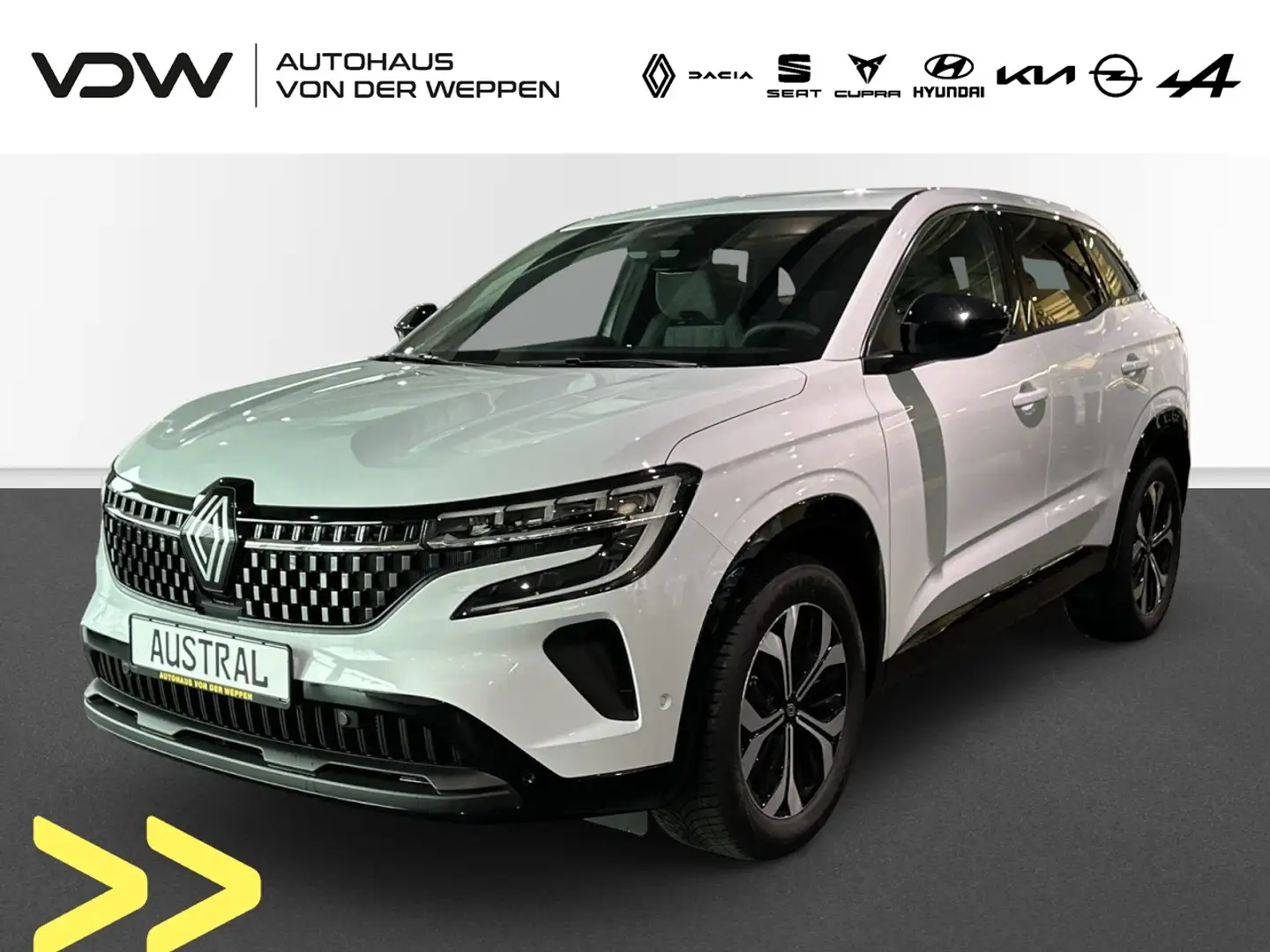 Renault Austral Techno Mild Hybrid 160 Klima Navi Rückfahrkamera Weiß - 1