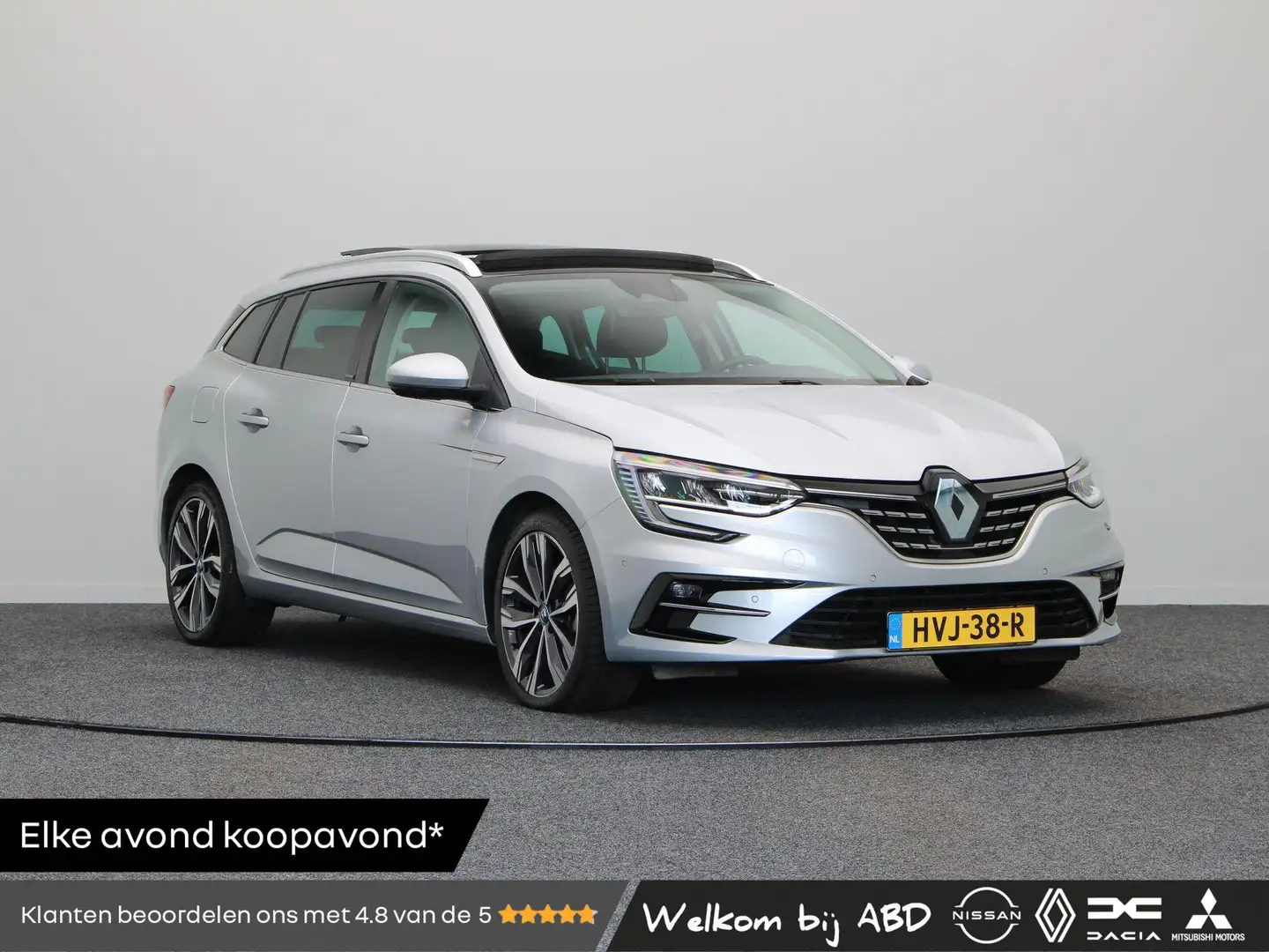 Renault Megane E-Tech Estate 160pk Plug-In Hybrid Intens | Accu score 99 Grijs - 1