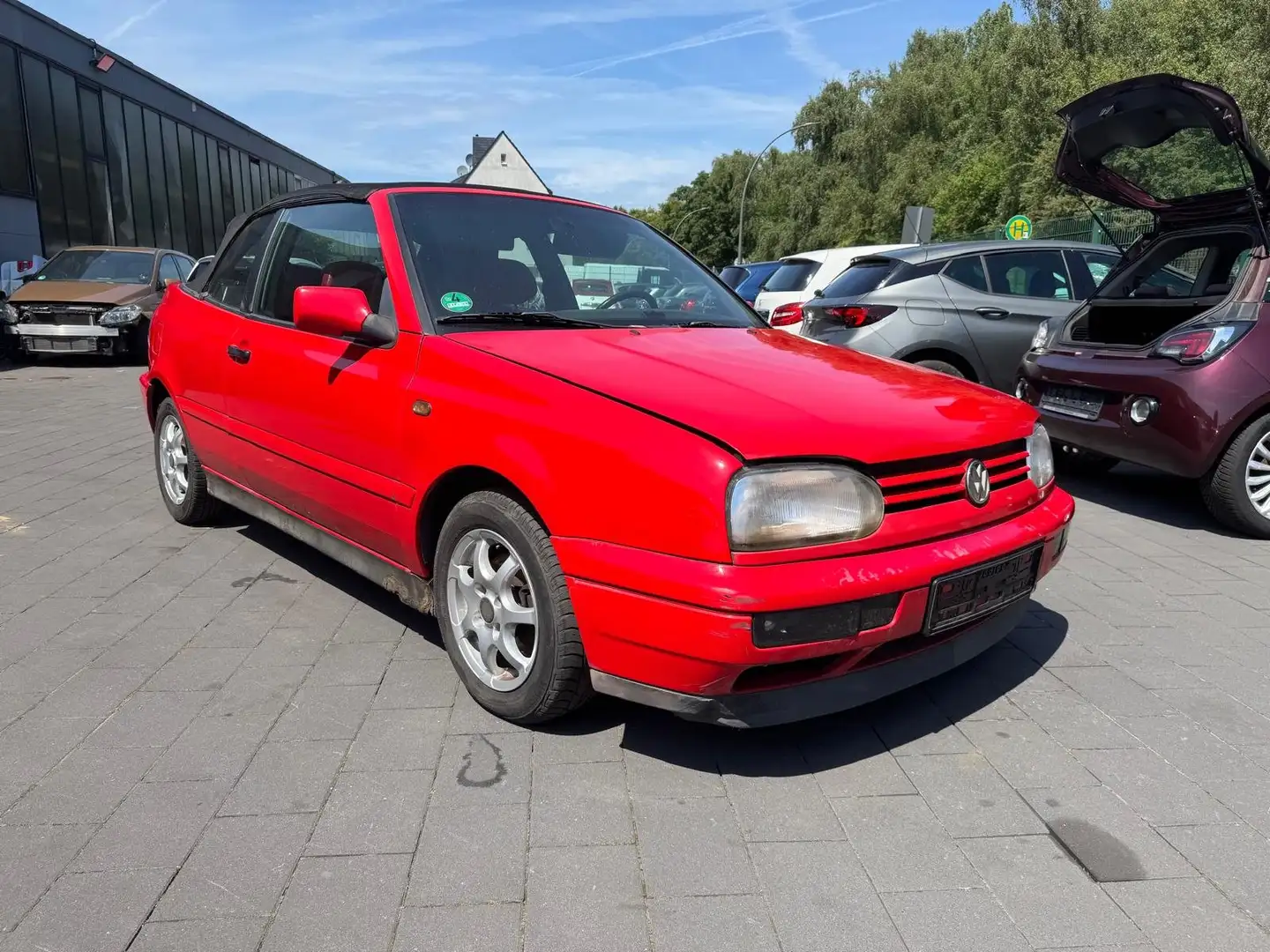 Volkswagen Golf Cabriolet Cabrio 1.9 TDI Classic Edition Rojo - 1