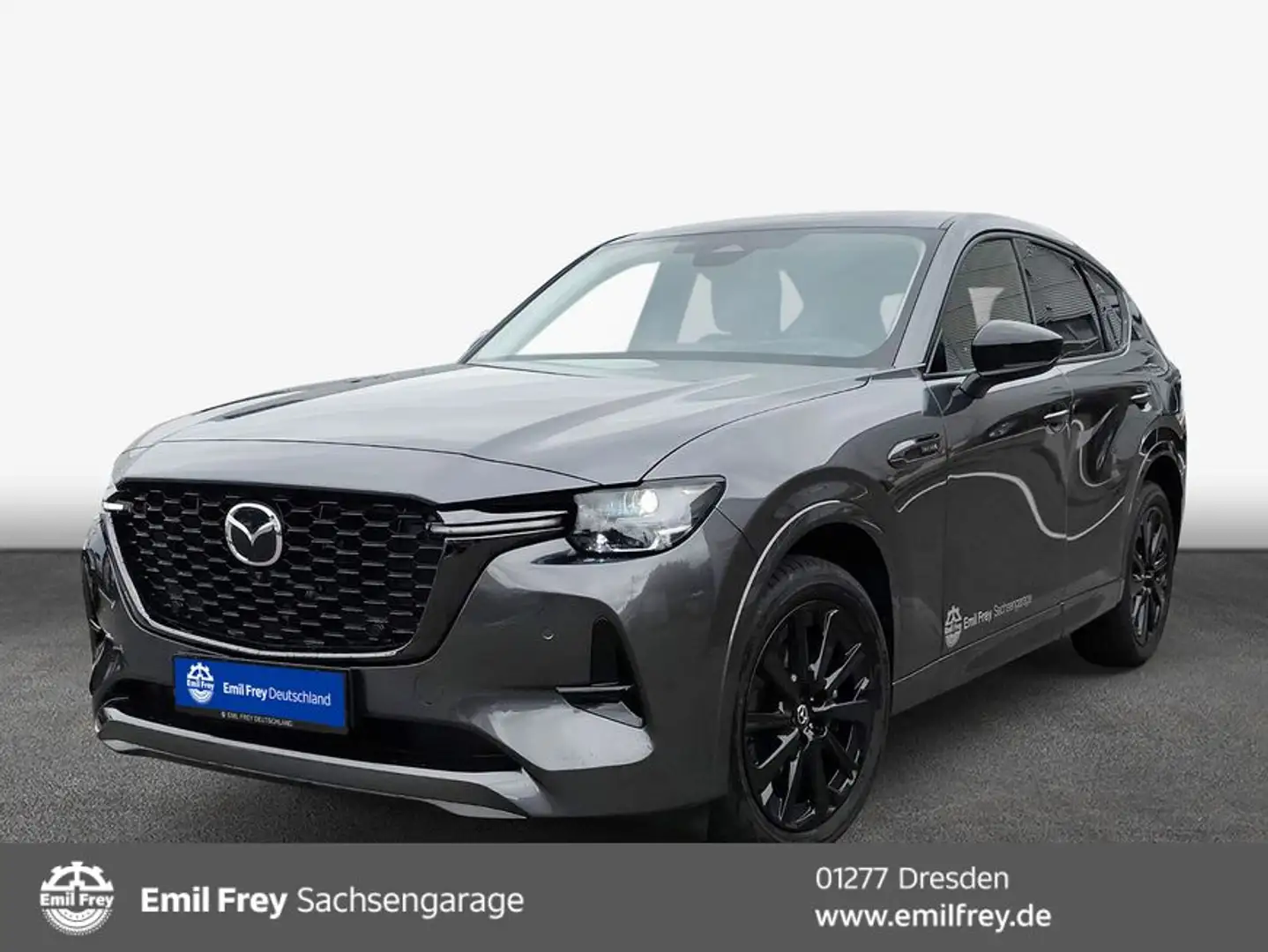 Mazda CX-60 e-SKYACTIV-D 254 M HYBRID AWD HOMURA Gris - 1