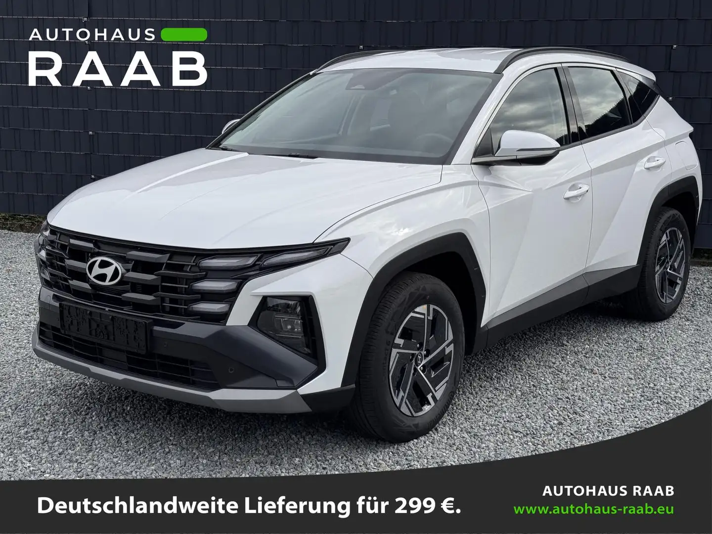 Hyundai TUCSON Family Automatik Weiß - 1