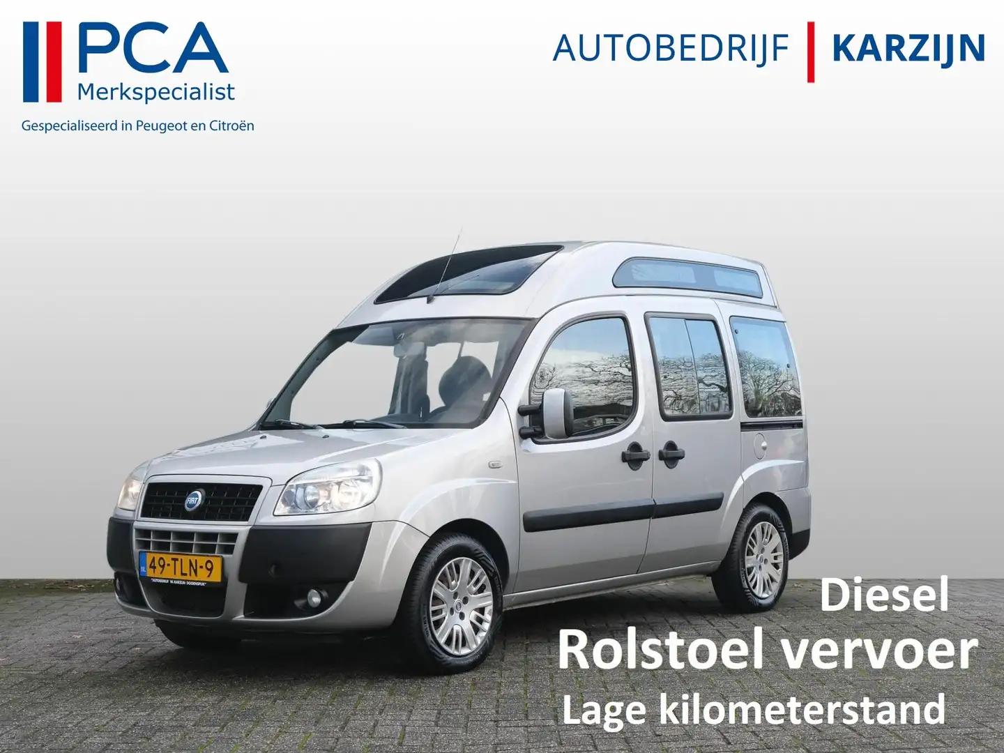 Fiat Doblo 1.9 JTD Dynamic Grau - 1