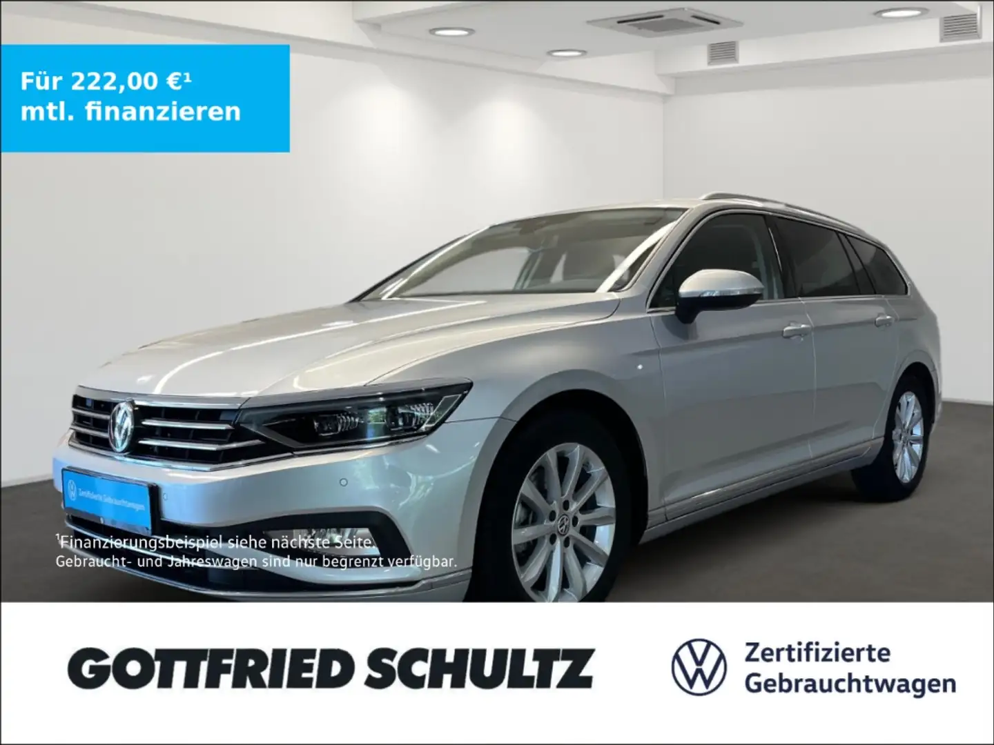Volkswagen Passat Variant 2.0 TDI DSG Elegance Navi Sitzheizung ACC Leichtme Argent - 1