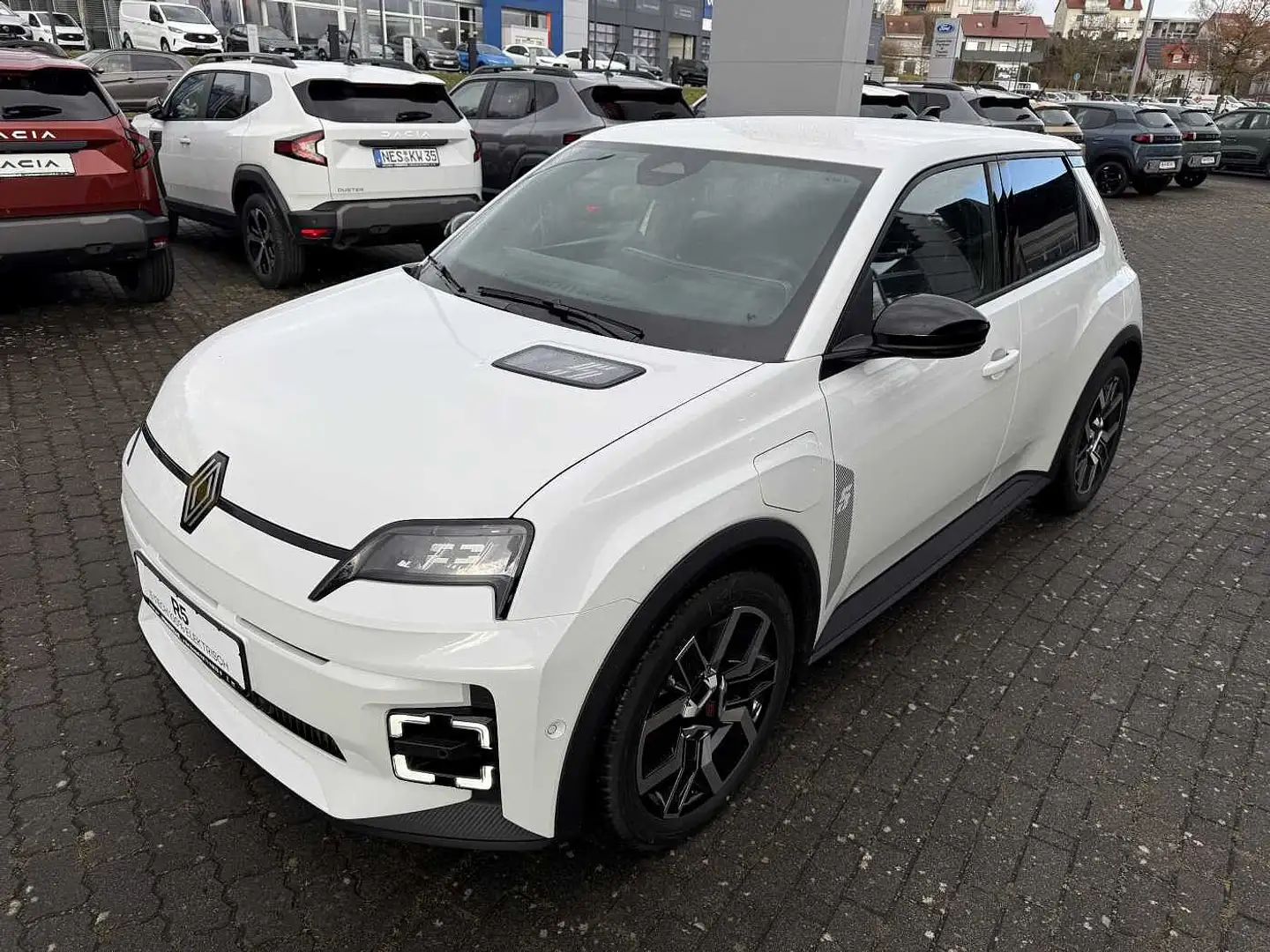 Renault 5 E-Tech Techno 150 Comfort Range Driving-P. Winte Blanco - 1