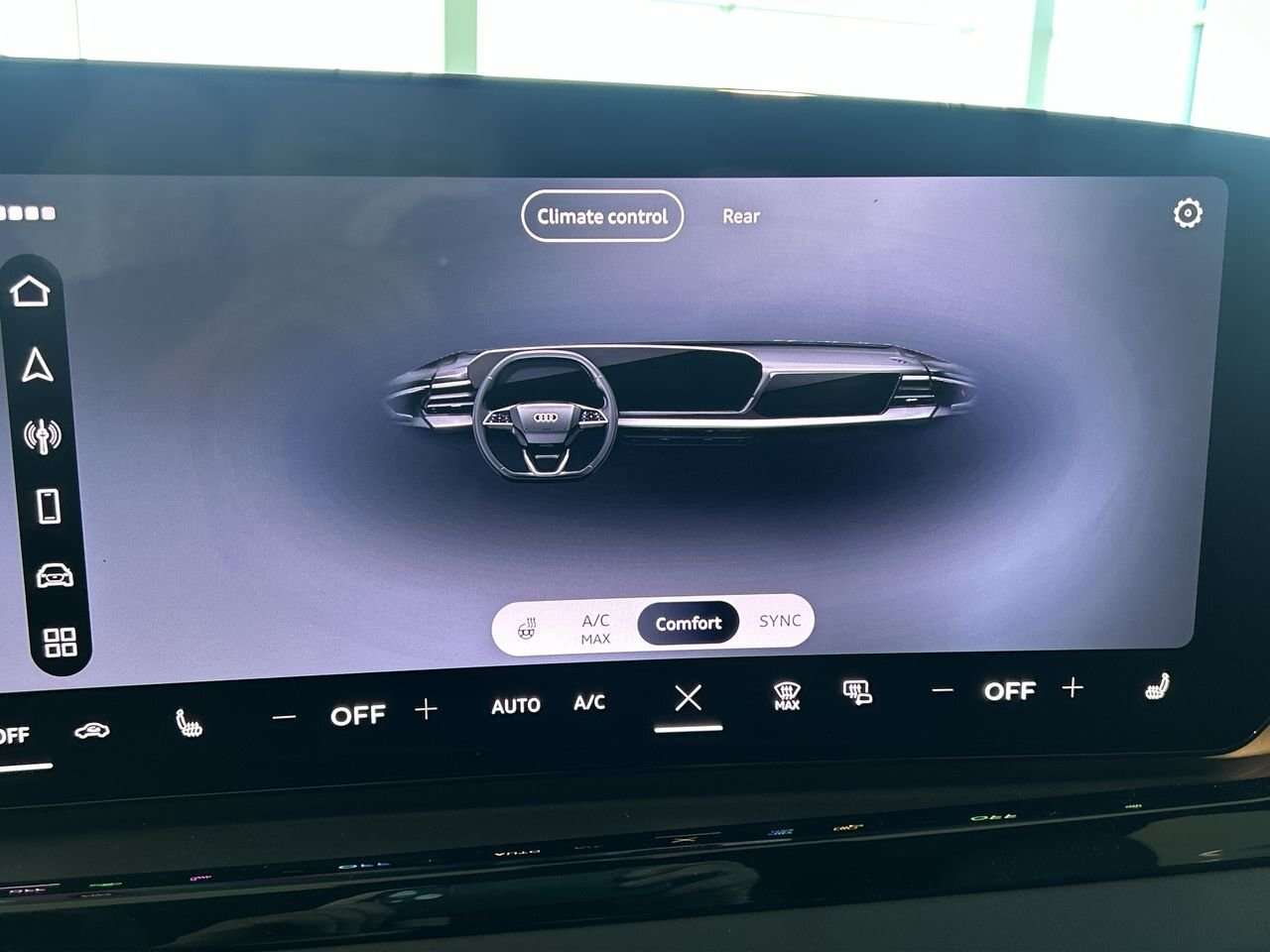 2026 Audi A5 TFSI Technik | Passenger display | Acoustic glass thumb 26