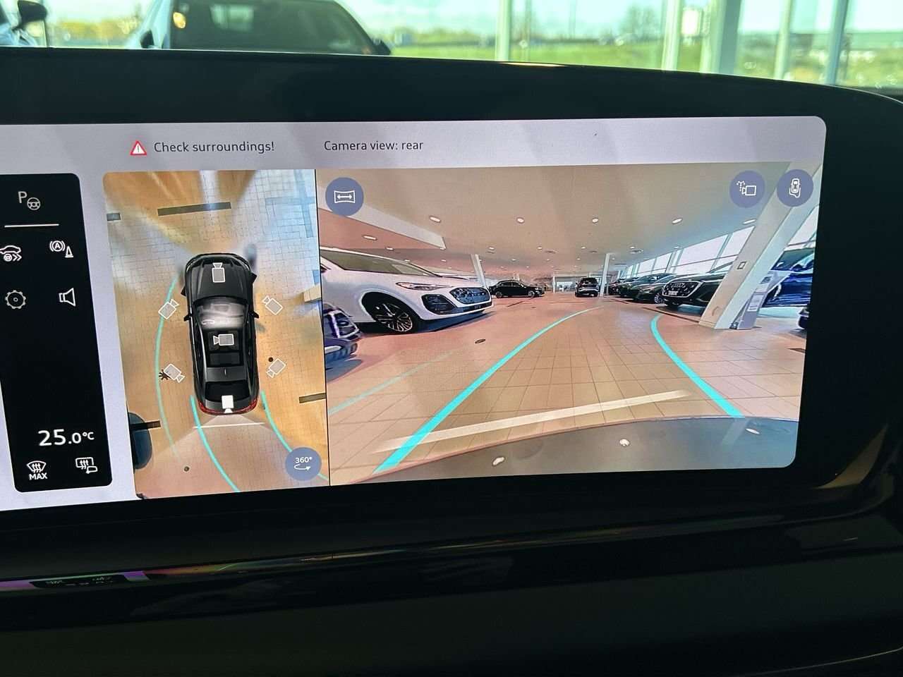 2026 Audi A5 TFSI Technik | Passenger display | Acoustic glass thumb 24