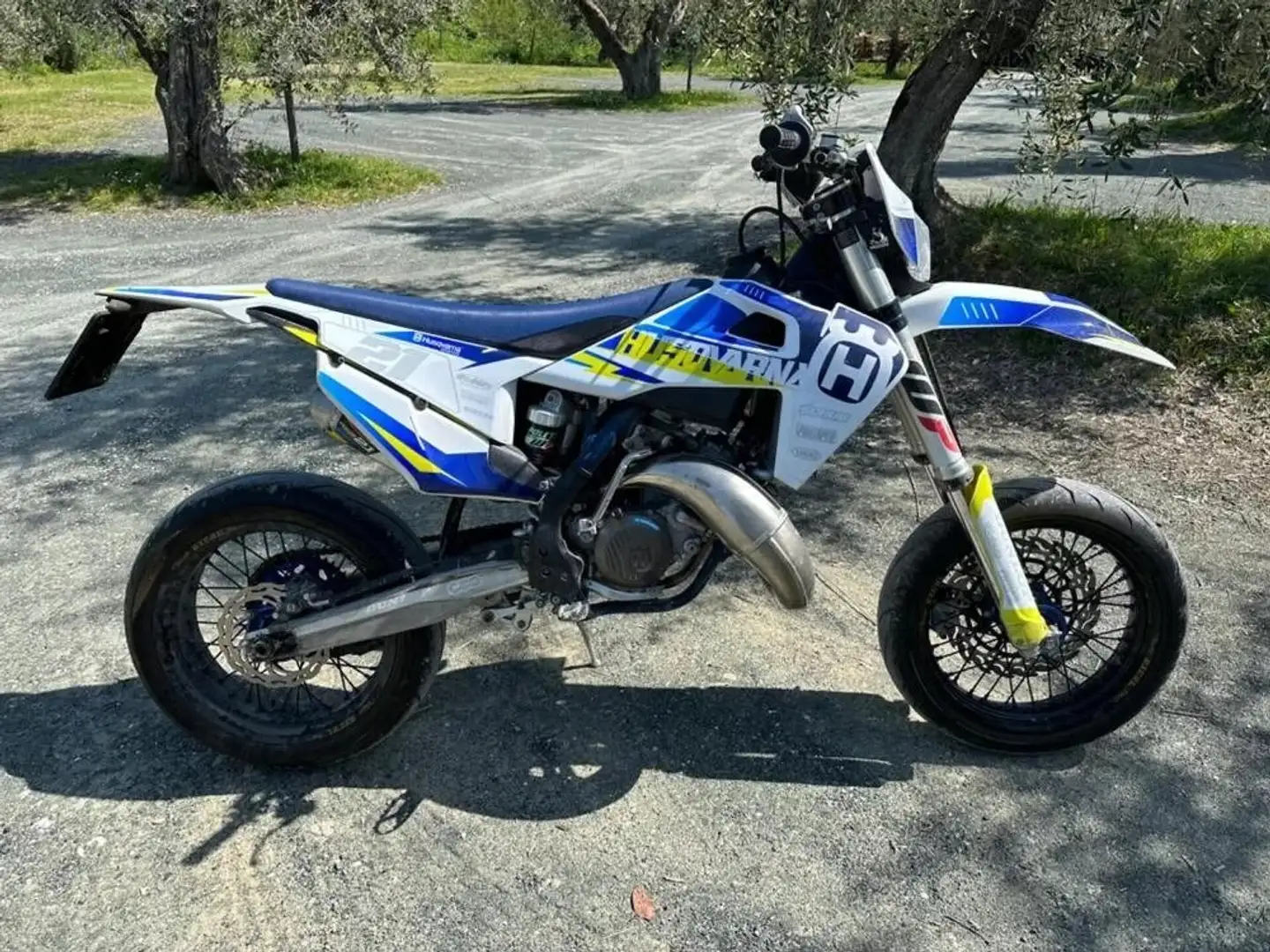 Husqvarna TC 125 Bianco - 1