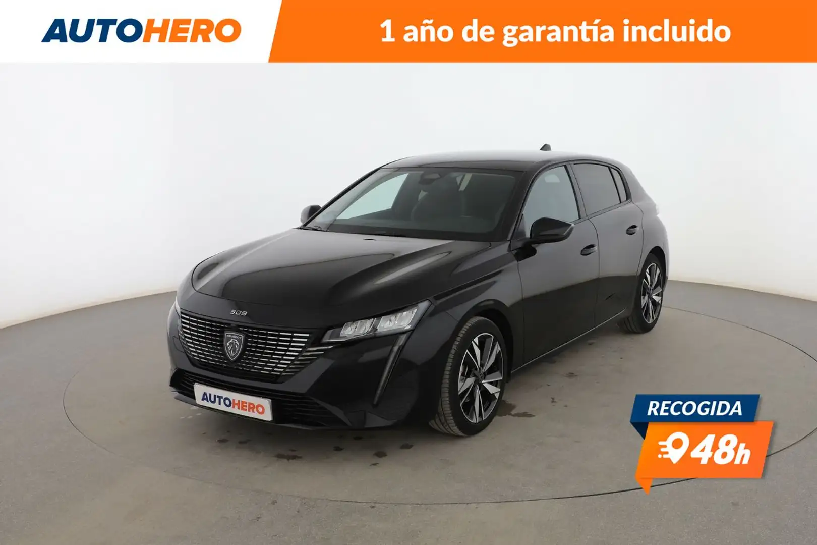 Peugeot 308 1.2 PureTech S&S Allure 130 Negro - 1