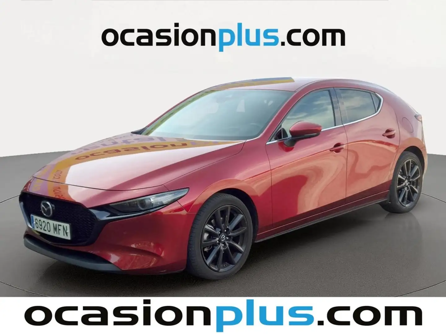 Mazda 3 2.0 e-Skyactiv-X Zenith Safety Black Aut. 137kW Rojo - 1