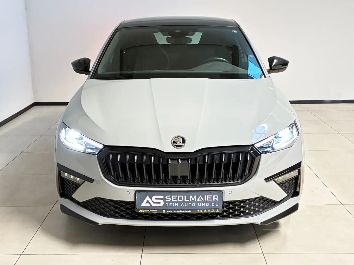 Skoda Scala 1.5 TSI Monte Carlo PANO|RCam|ACC|MATRX|SHZ Grau - 2