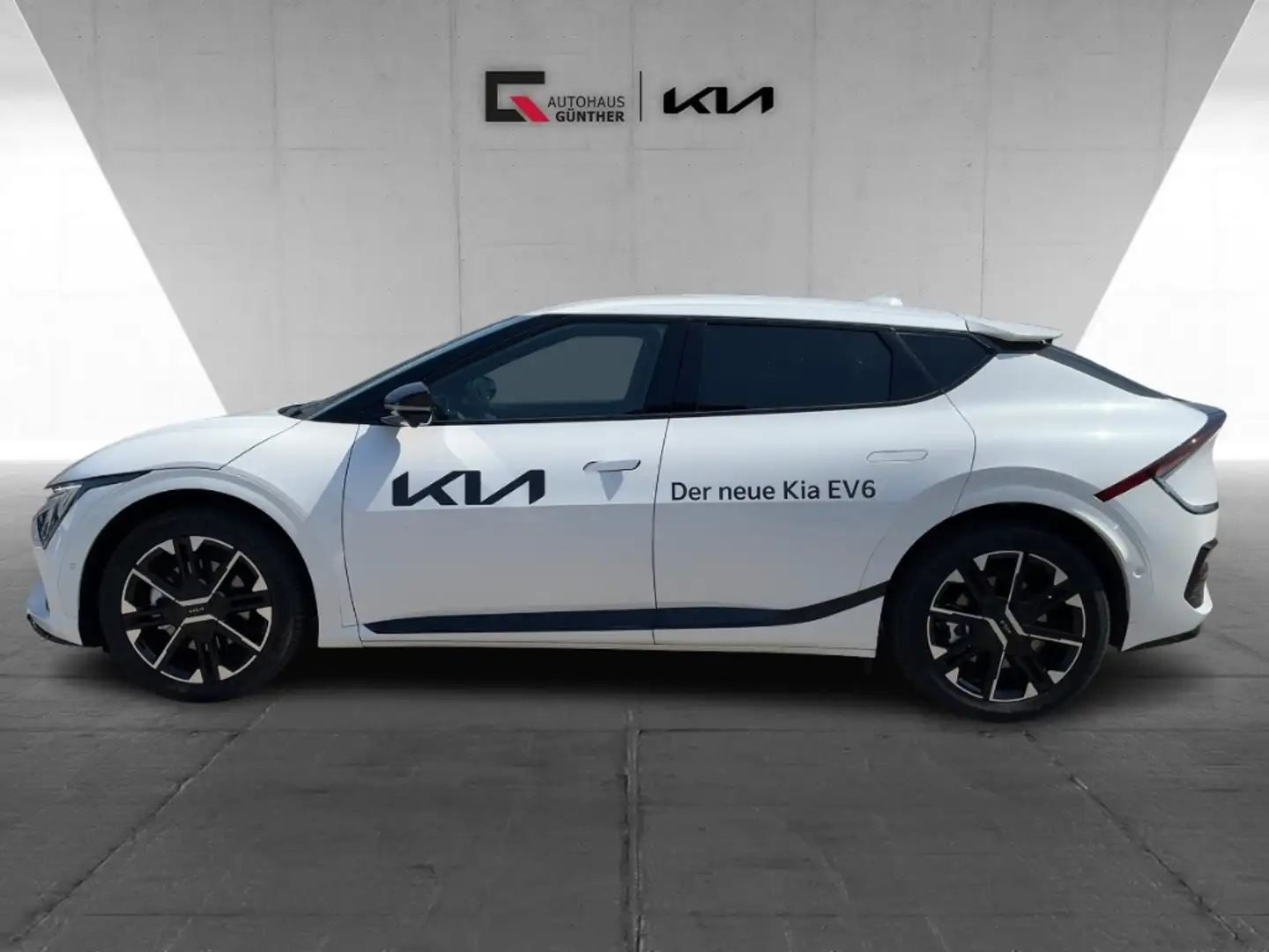 Kia EV6 GT-Line 4WD 84 kWh AWD Wärmepumpe ASS+ Snd Design Bianco - 2