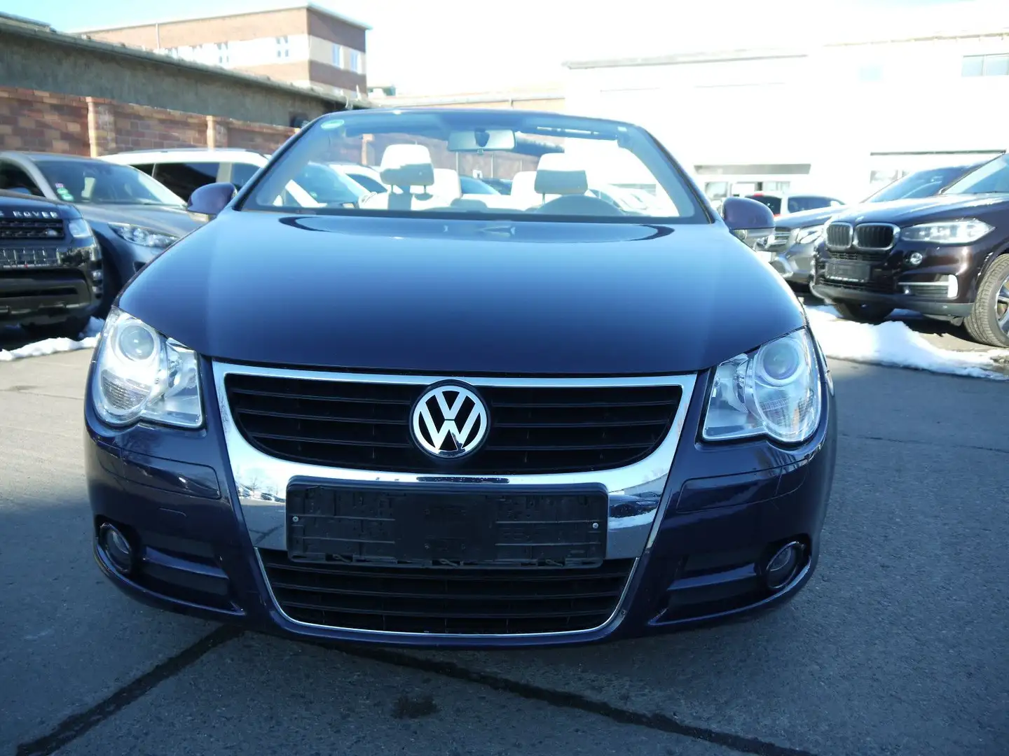 Volkswagen Eos /SHZ/PDC/Leder/6 Gang/Soundsystem Blau - 2
