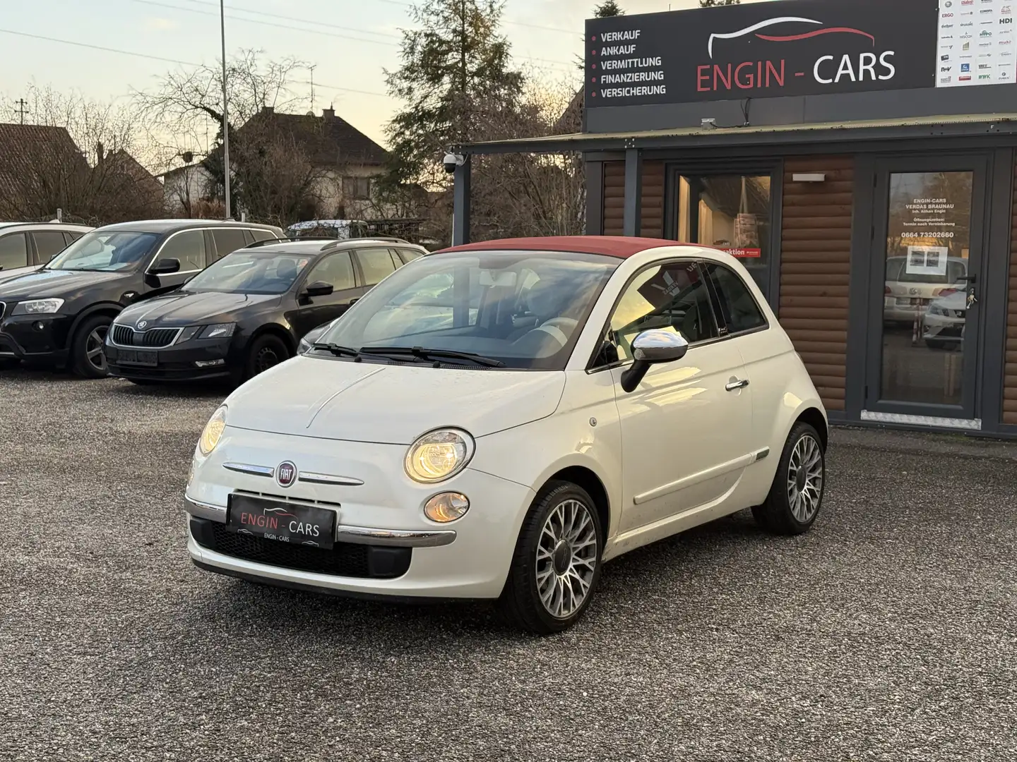 Fiat 500C 0,9 TwinAir Turbo 105 500S Start&Stop S Weiß - 1