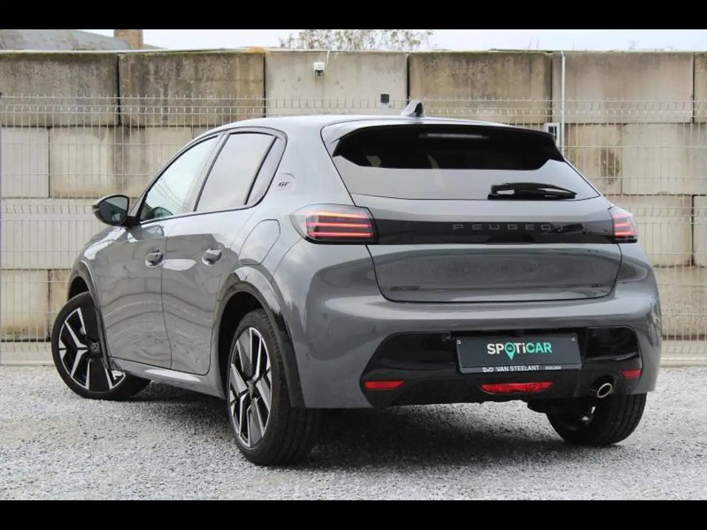 Peugeot 208 GT -CAM-NAV-CARPLAY-P.SENS V+A Gris - 2