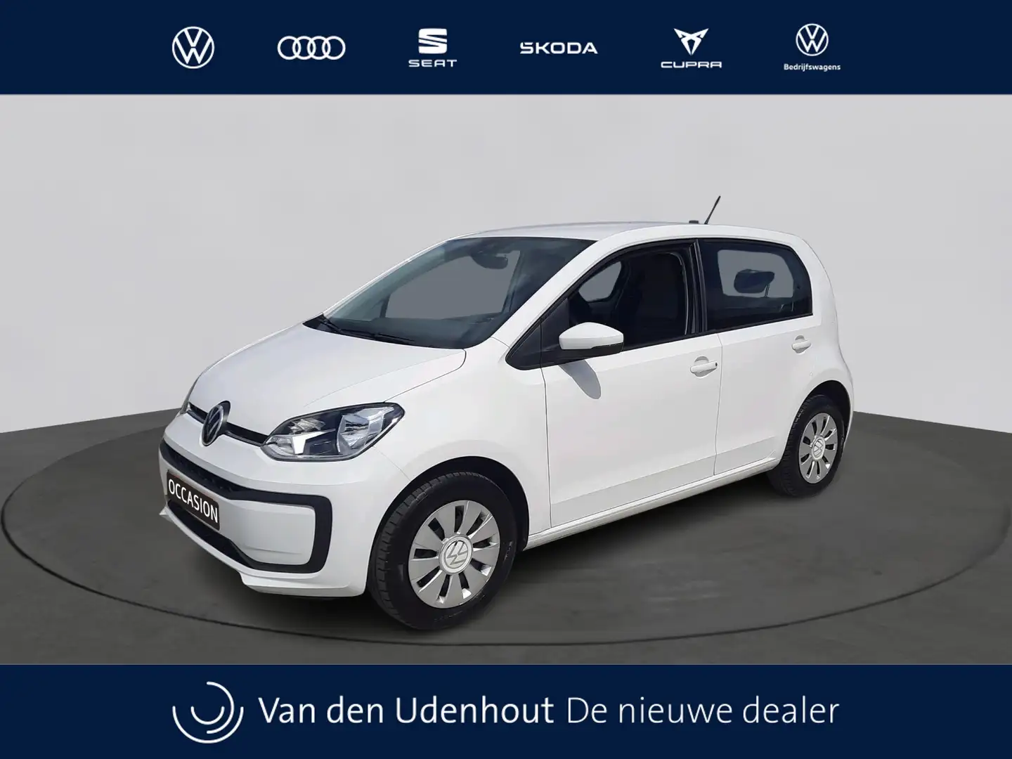 Volkswagen up! 1.0 Airco | Smartphone integratie | Wit - 1
