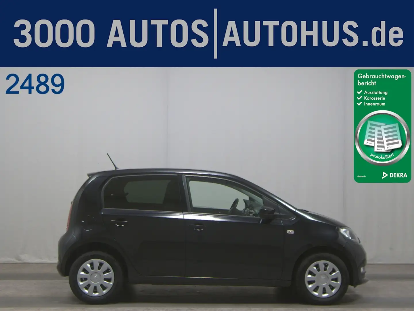 Skoda Citigo 1.0 Ambition SHZ Schwarz - 1