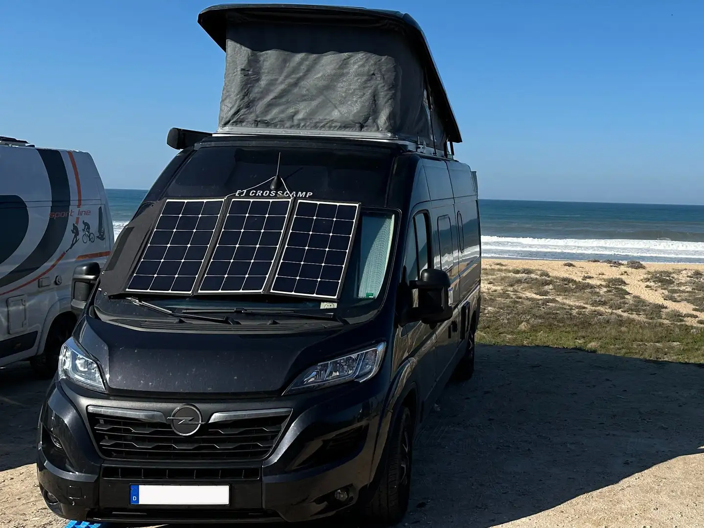 Opel Movano Crosscamp Camper Van Aufstelldach Fekete - 2