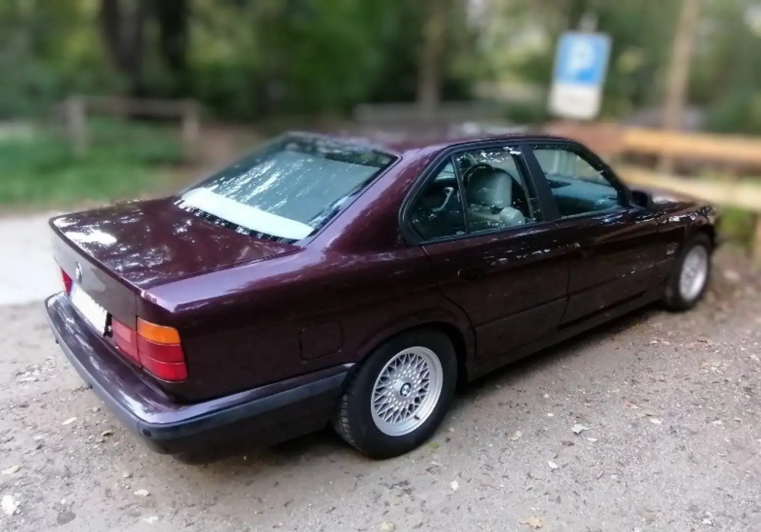 BMW 530 530i+V8 Kırmızı - 2
