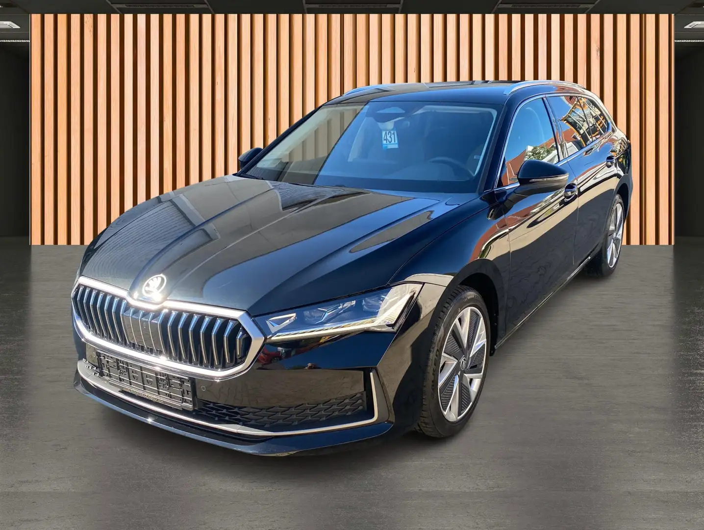 Skoda Superb Combi 2.0 TDI DSG 4x4 Selection*Navi*AHK* Schwarz - 2