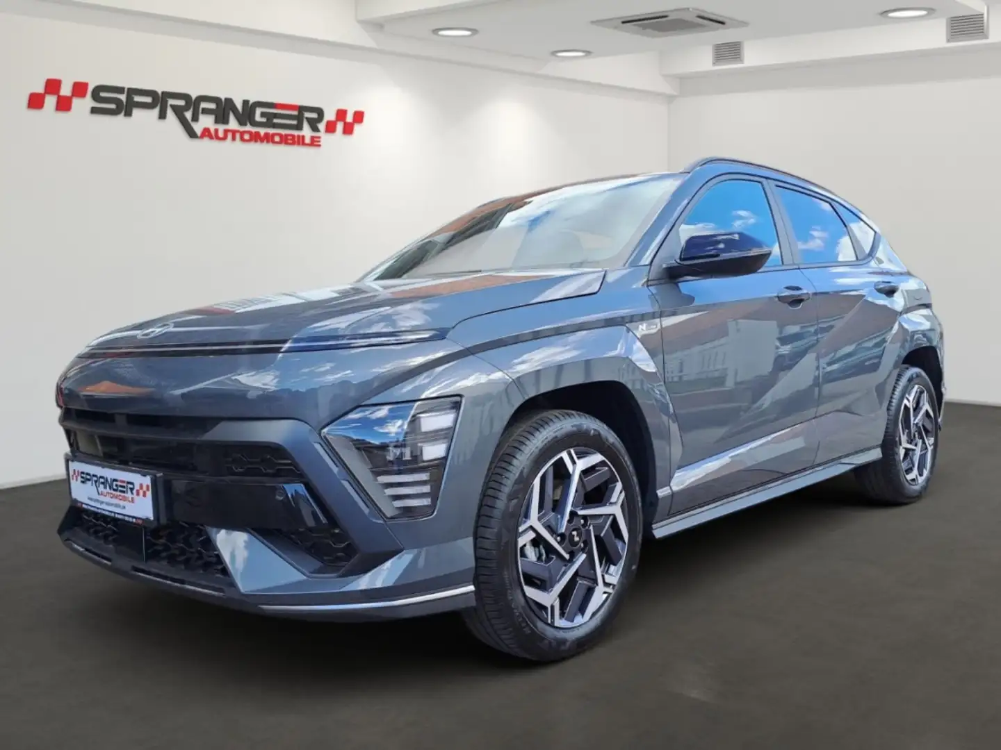 Hyundai KONA N-Line*Keyl.Entry*Nav*R.Cam*PDC*1.6 T-GDI Grau - 1