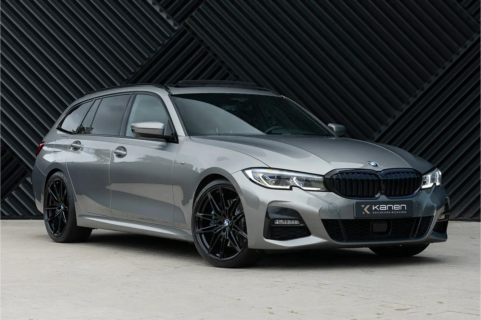 BMW 330 3-serie Touring 330i M Sport ACC Pano Laser Head U Gris - 1