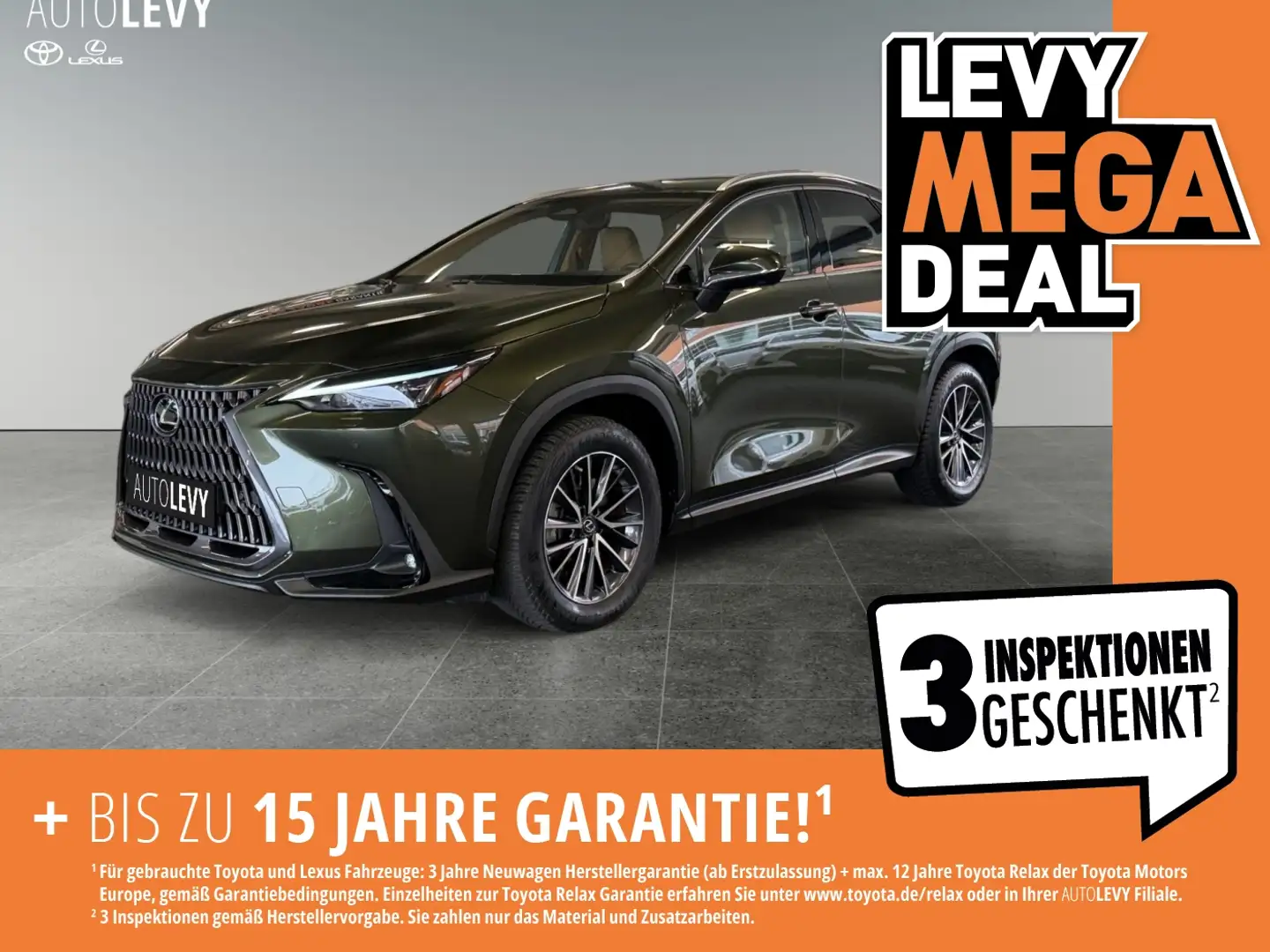 Lexus NX 450h+ E-Four Executive *CARPLAY*4SHZ*360* Grün - 1
