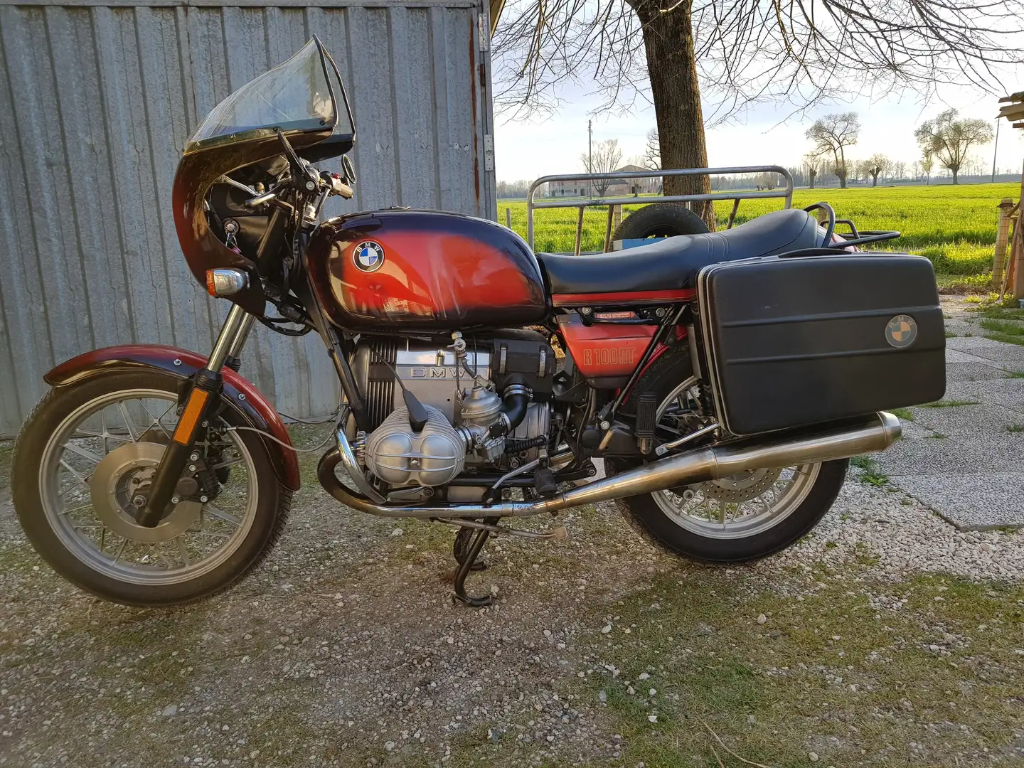 BMW R 100 RT Rouge - 2