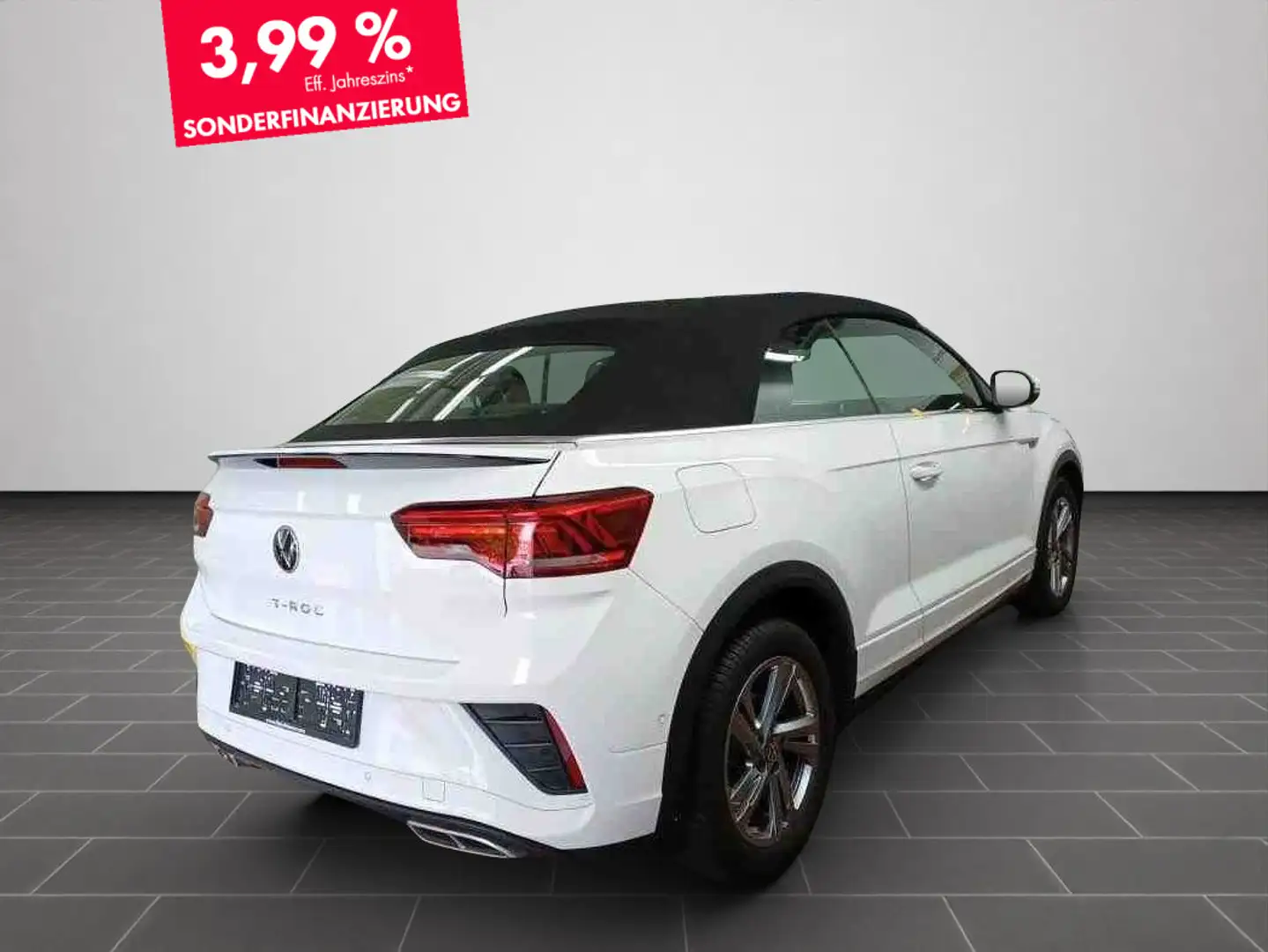Volkswagen T-Roc 1,5 TSI R-Line EFK/PDC/LED/u.v.m Weiß - 2