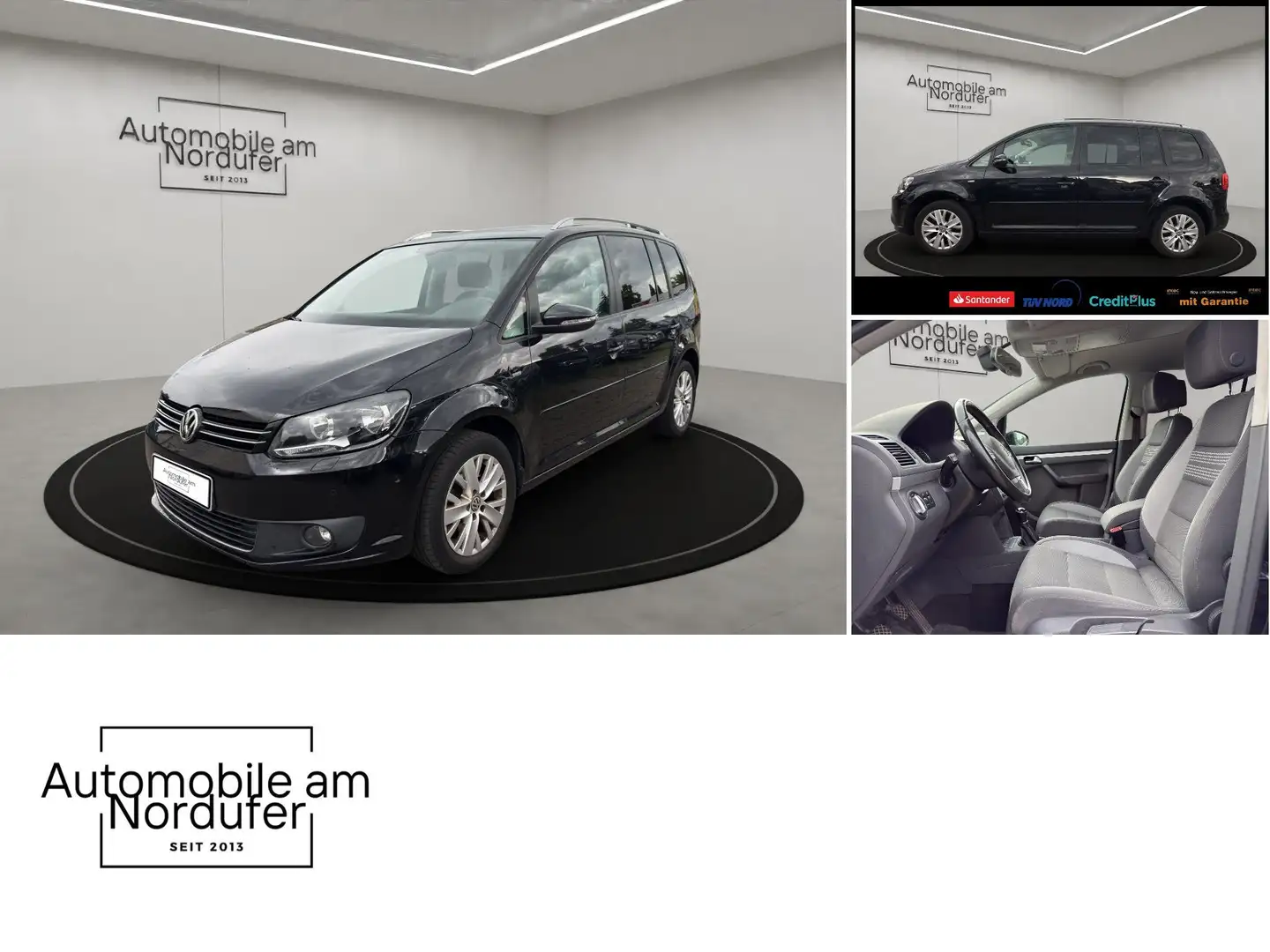 Volkswagen Touran 1.4 TSI Life-2Hand-Scheckheft-Navi-AHK-PDC-Sitzhei Schwarz - 2