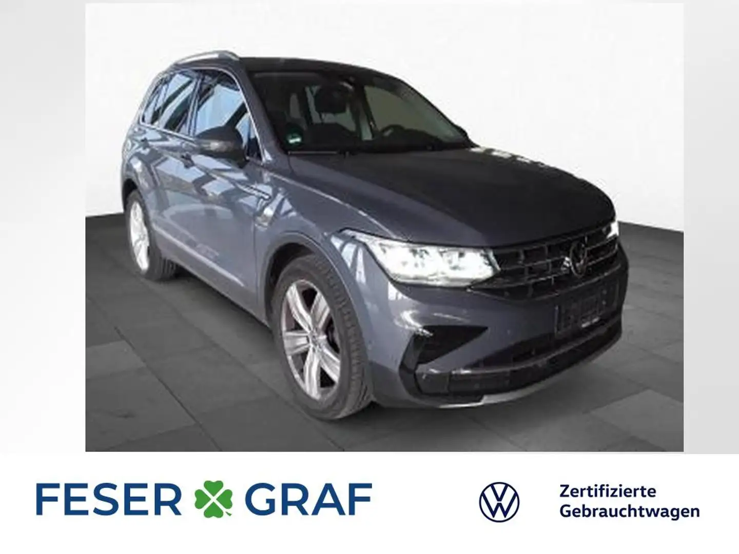 Volkswagen Tiguan Elegance 2.0 TDI DSG Navi AHK Kamera LED DigiCockp Gris - 1