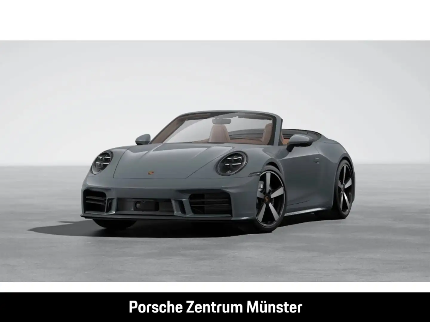 Porsche 992 911 Carrera Cabrio Clubleder Liftsystem-VA Grau - 1