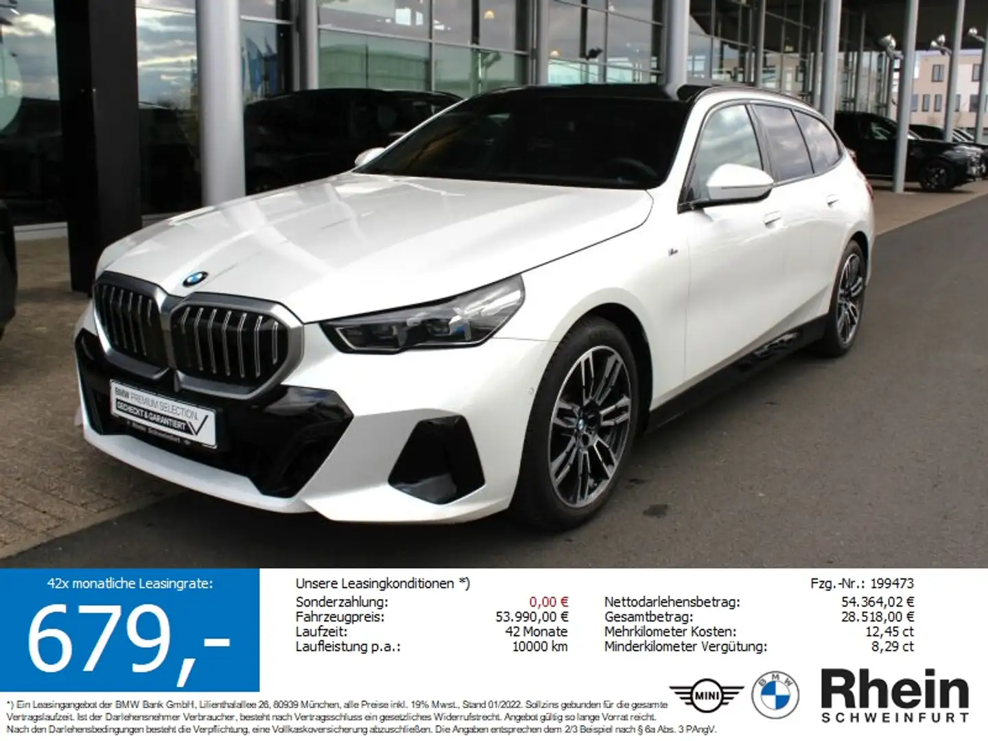 BMW 520 d Tour. M Sport Standheizung. Glasdach. AHK. - 1