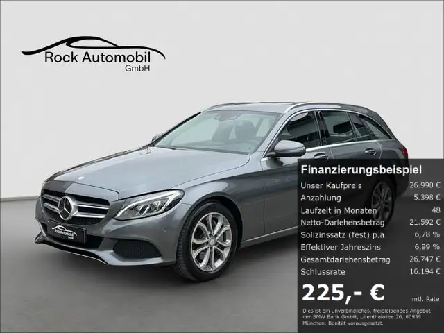 Mercedes-Benz C 250 T 7G Burmester Distronic Head Up 1. Hand