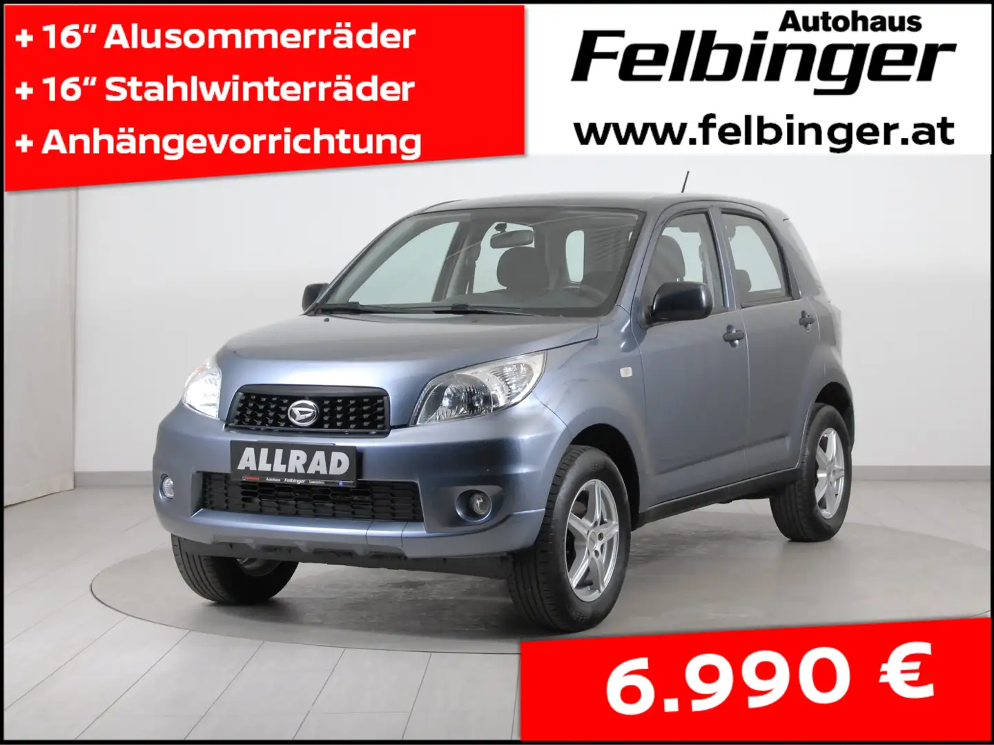 Daihatsu Terios 1.5 Top 4WD *Anhängevorricht., Winterräder* Blauw - 1