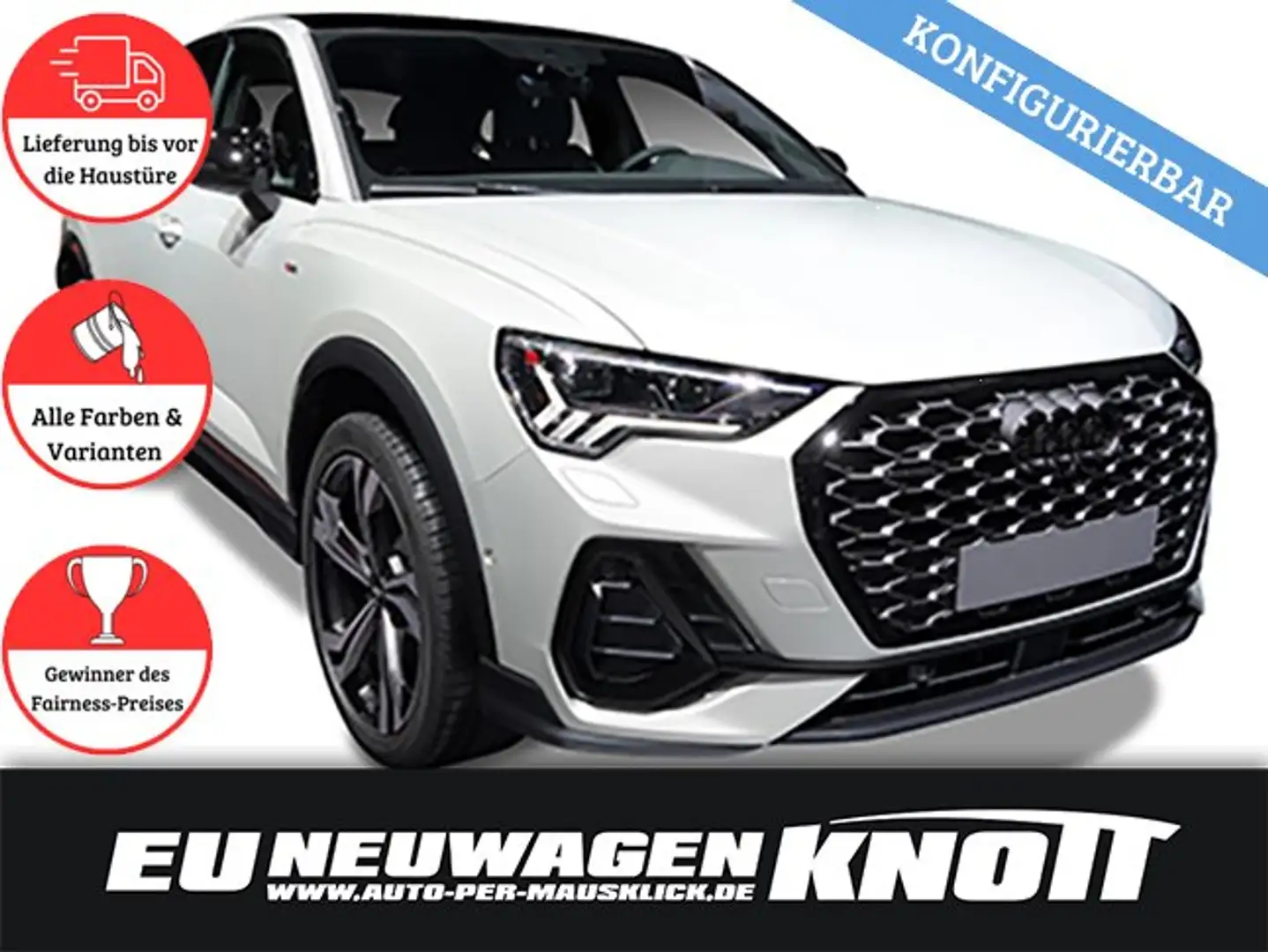 Audi Q3 Q3 35 TFSI DSG Sportback; DAB, KLIMA, MMI RADIO - 1