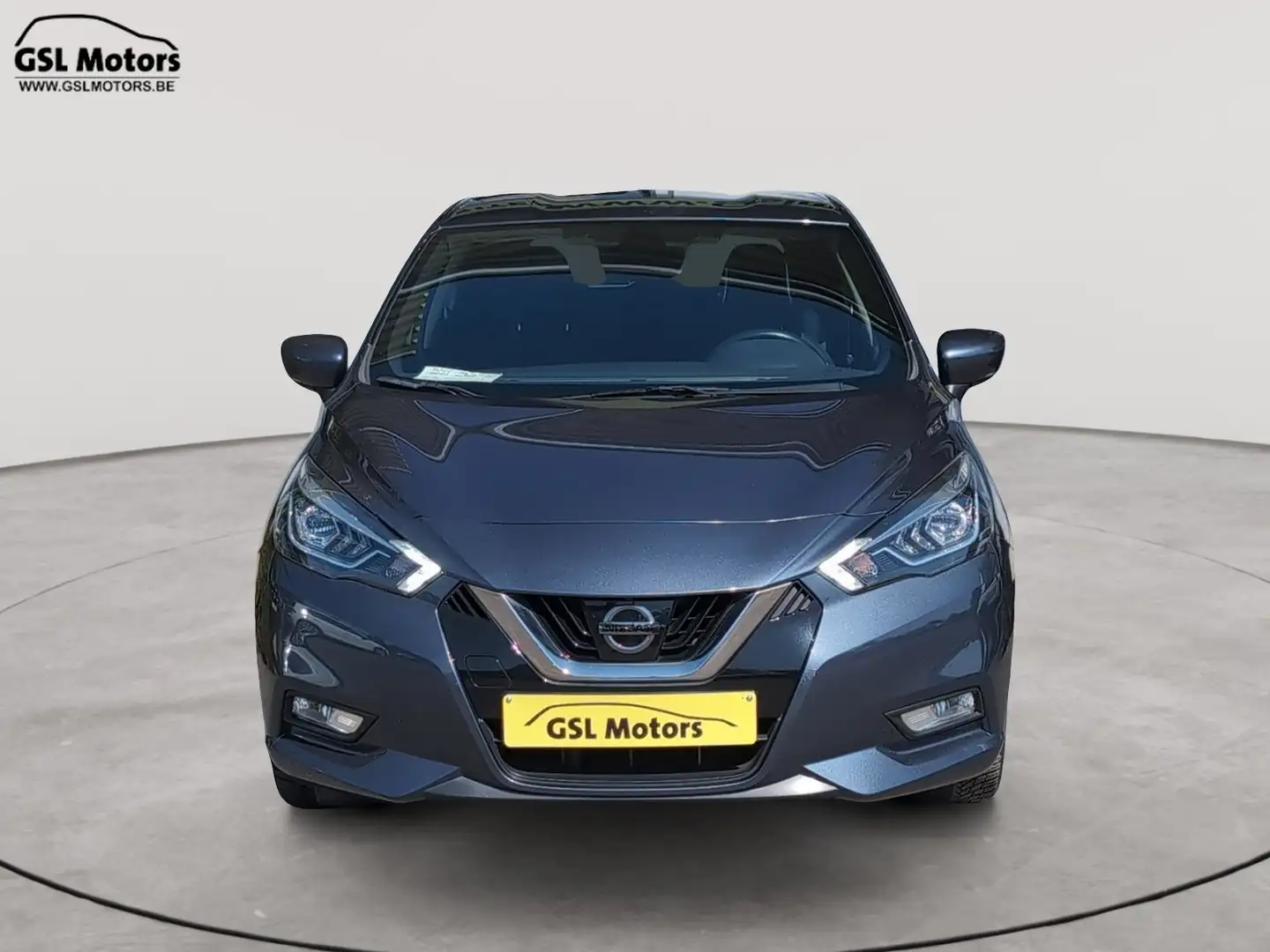 Nissan Micra 1.5 dCi 90cv gris 01/18 11643km Airco GPS Capteurs Grijs - 2
