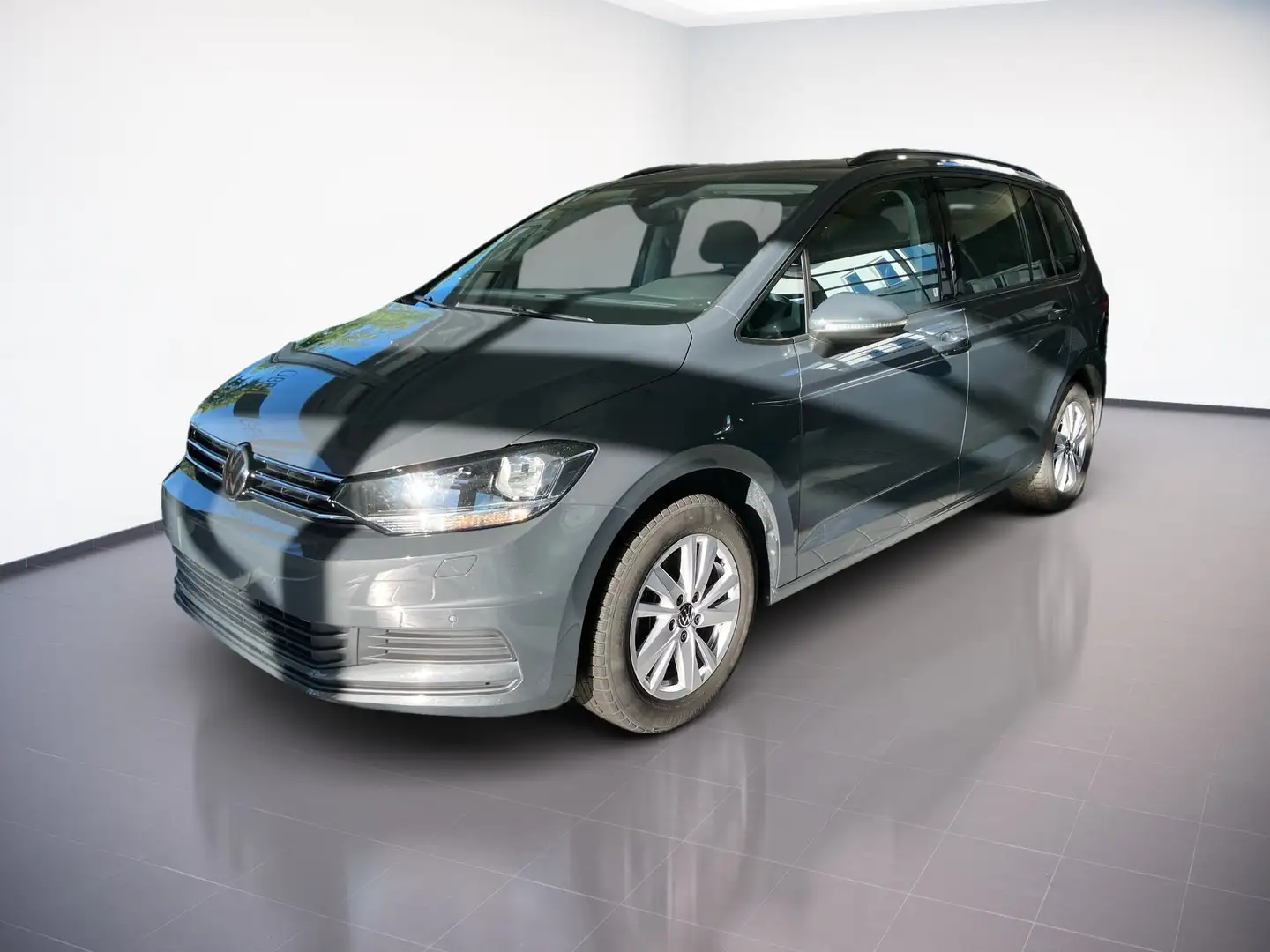 Volkswagen Touran CL 1.5TSI 150PS ACC.7-SITZE.NAVI+VC.2xPDC.APP-C.SH Gris - 2