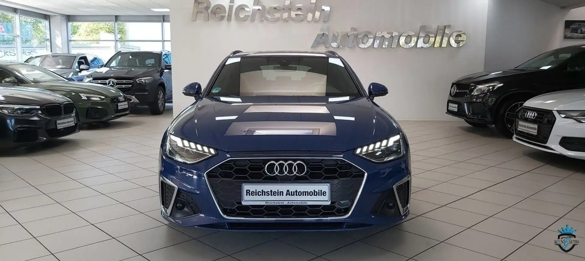 Audi A4 Avant 35 2.0 tdi mhev S Line edition s-tronic Azul - 1