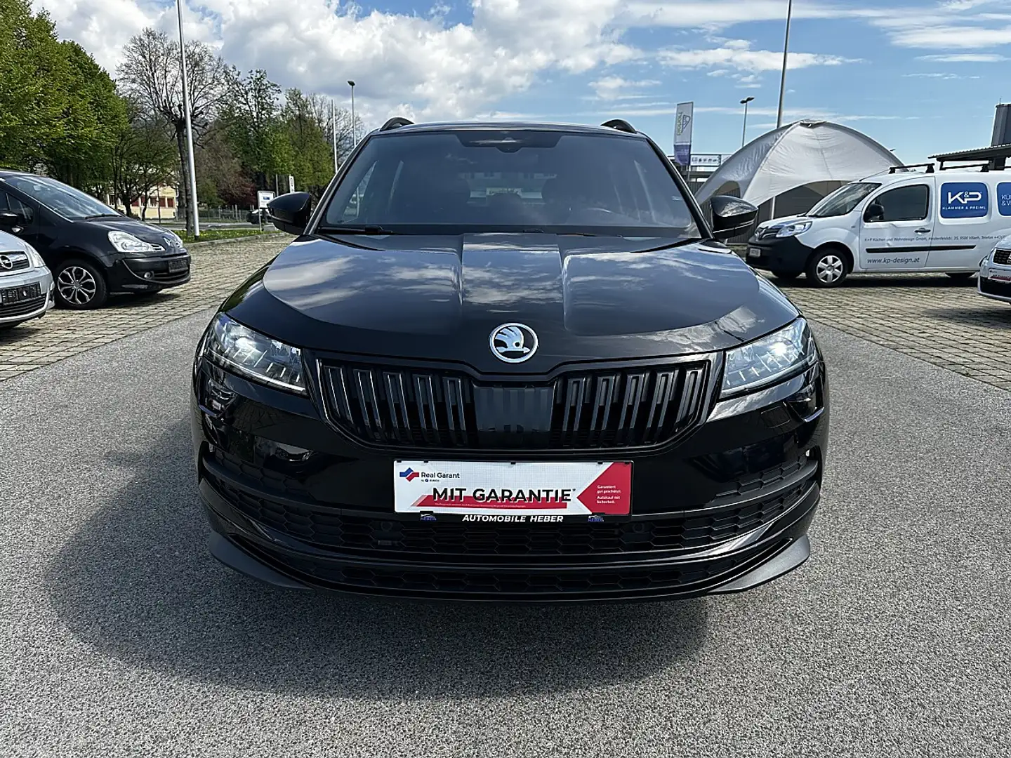 Skoda Karoq 2,0 TDI SCR 4x4 Sportline DSG  LED AHV ACC Kame... Schwarz - 2