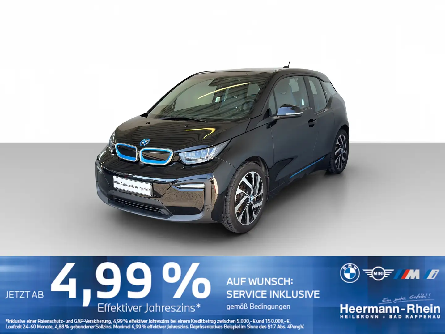 BMW i3 120Ah Navi.Schnelllade.LED.GSD.RFK.ParkAss.SH Nero - 2