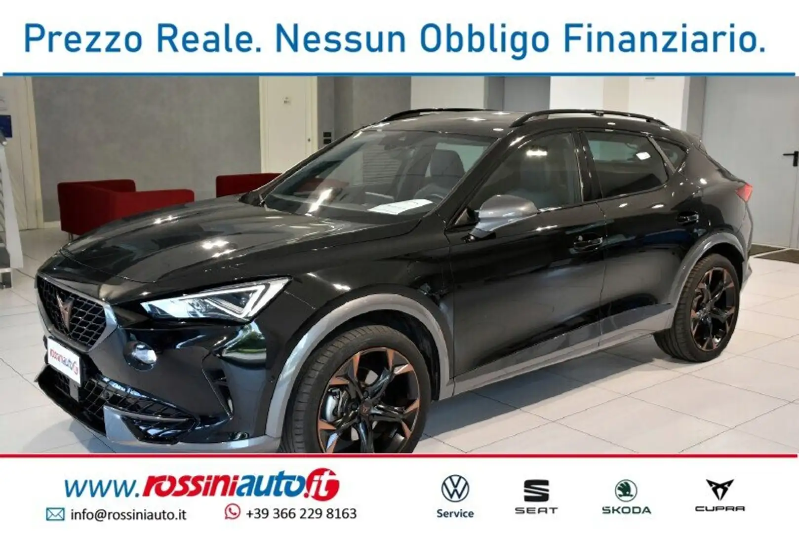CUPRA Formentor 1.4 E-HYBRID 204 CV DSG + TECH PACK 12" + R19 COPP Nero - 1