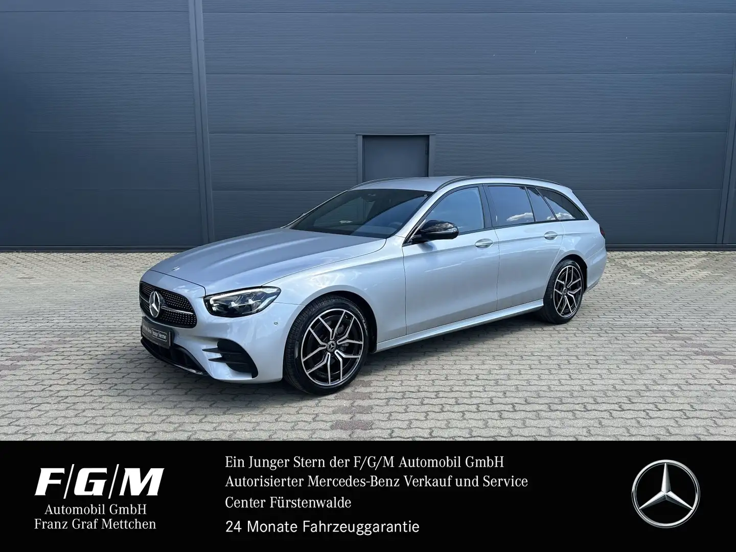 Mercedes-Benz E 200 E 200 T AMG/LED-Licht/R-Kamera/Totwinkel/ Night srebrna - 1