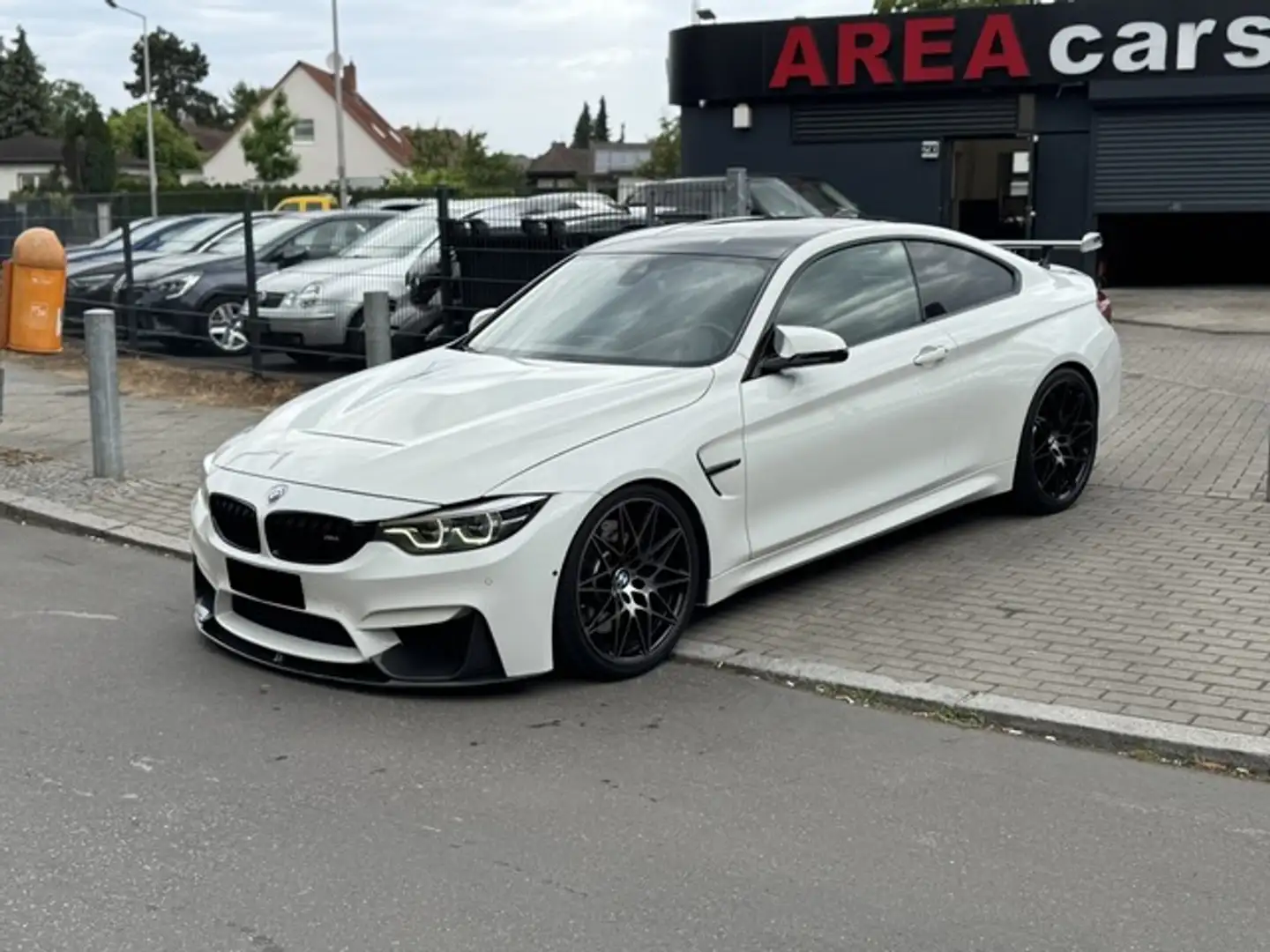 BMW M4 Coupe Competition*CARBON*HUD*H/K*KEY*360°* Blanco - 2
