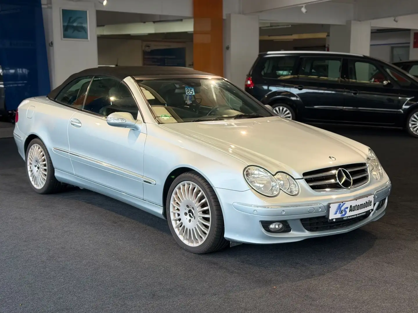 Mercedes-Benz CLK 200 CLK Cabrio Kompressor*GEWERBE&EXPORT* Argent - 1