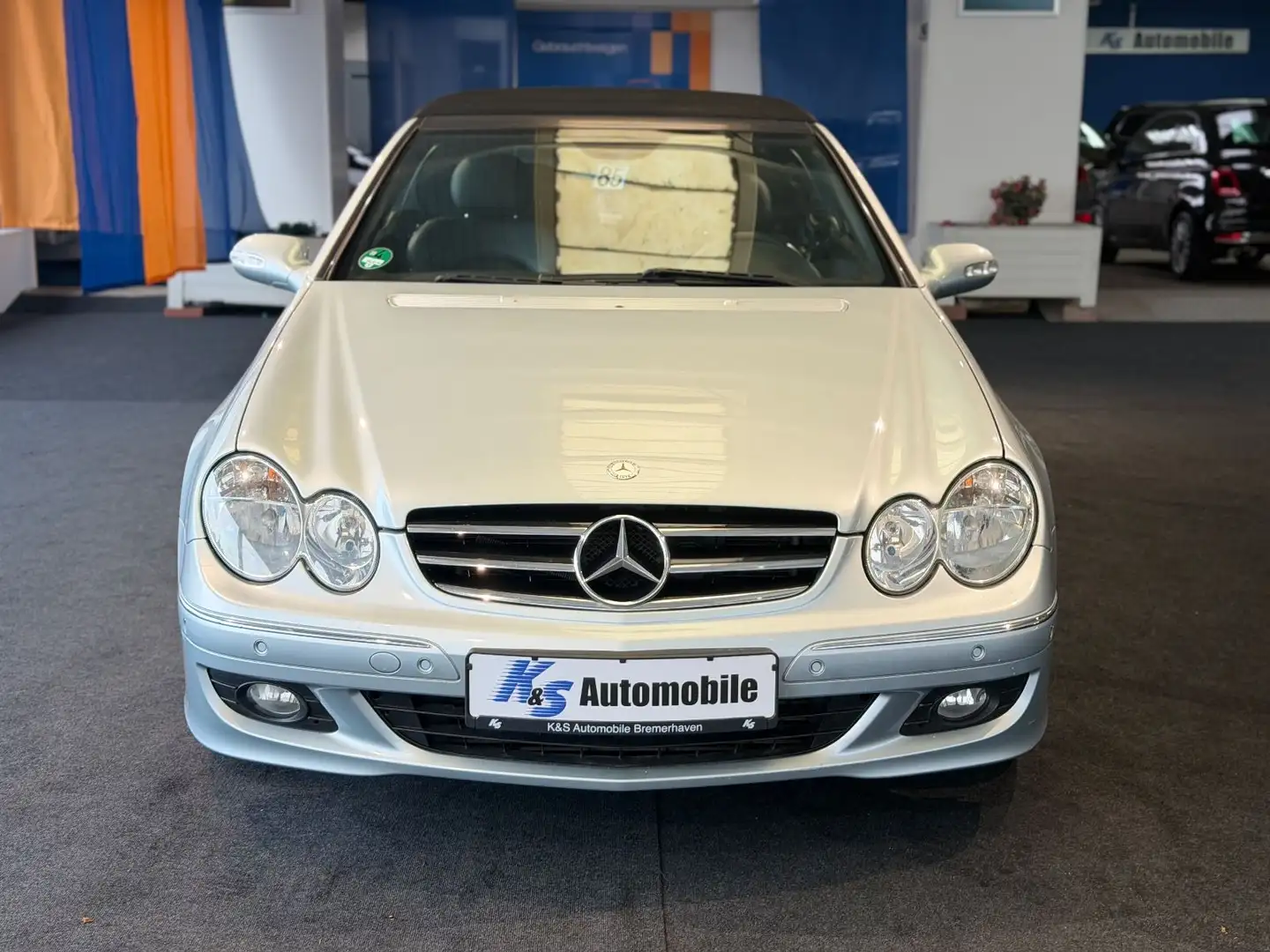 Mercedes-Benz CLK 200 CLK Cabrio Kompressor*GEWERBE&EXPORT* Argent - 2