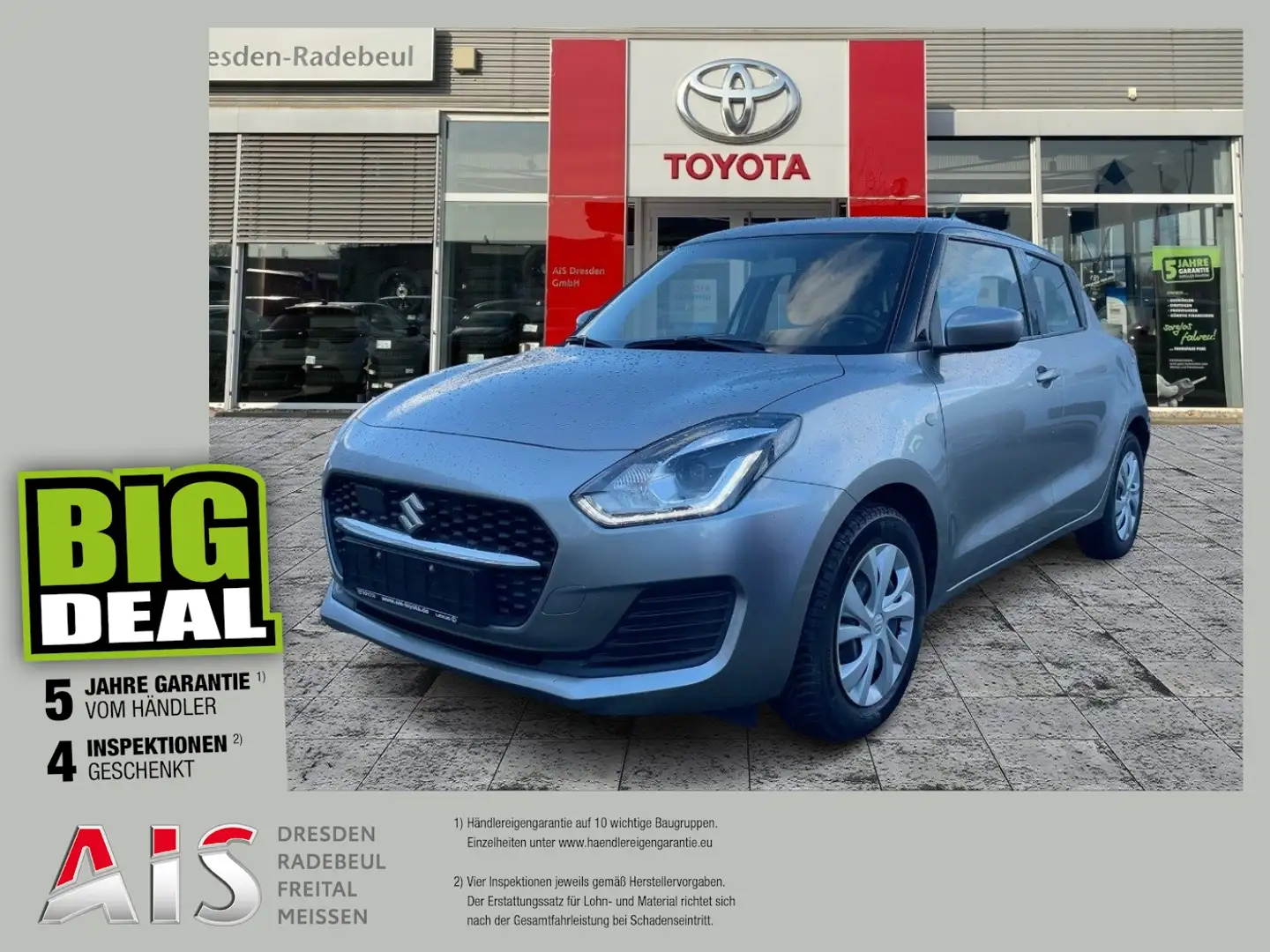 Suzuki Swift 1.2 Comfort+ ACC*LED*Bluetooth*Klima Silber - 1